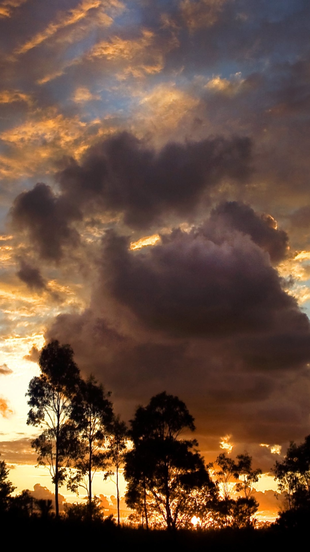 Earth Sunset, 1080x1920, Phone HD Wallpaper