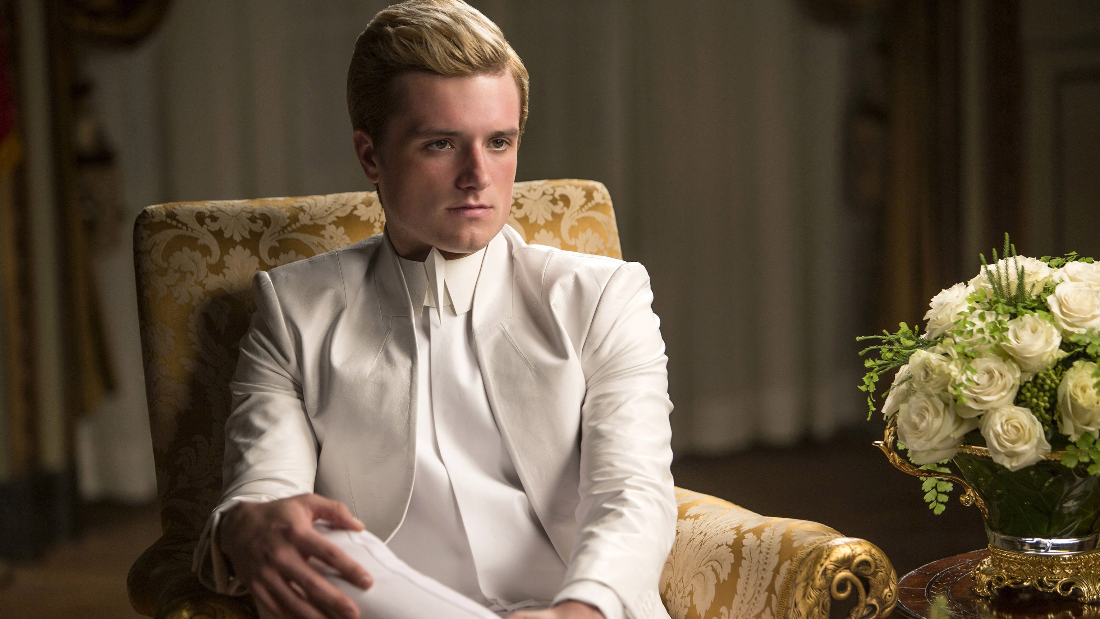 Josh Hutcherson, Most Popular Celebs in 2015, Best Movies of 2015, The Hunger Games, Mockingjay, actor, HD Wallpaper