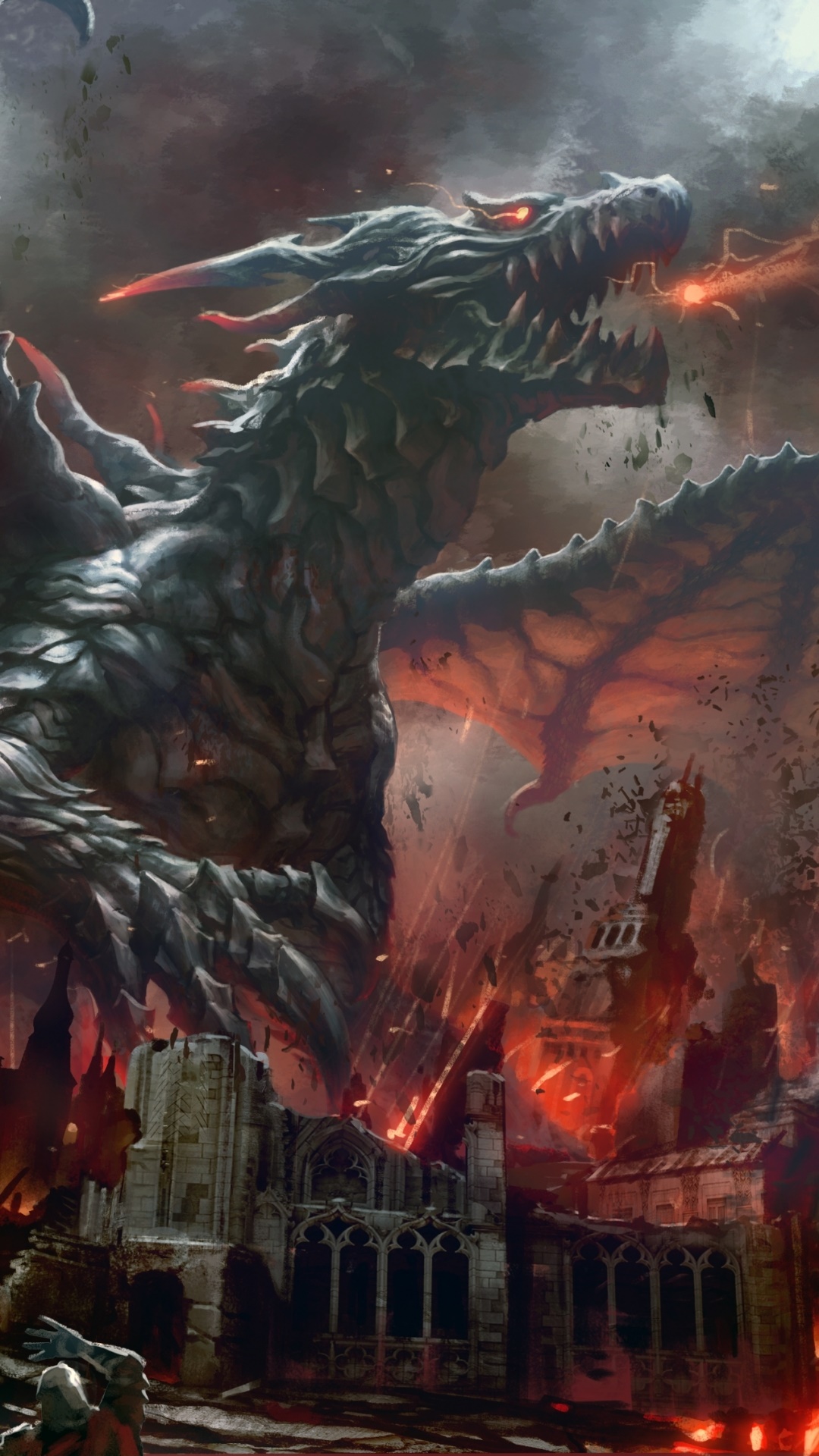 Fantasy Dragon, 1080x1920, Phone HD Wallpaper
