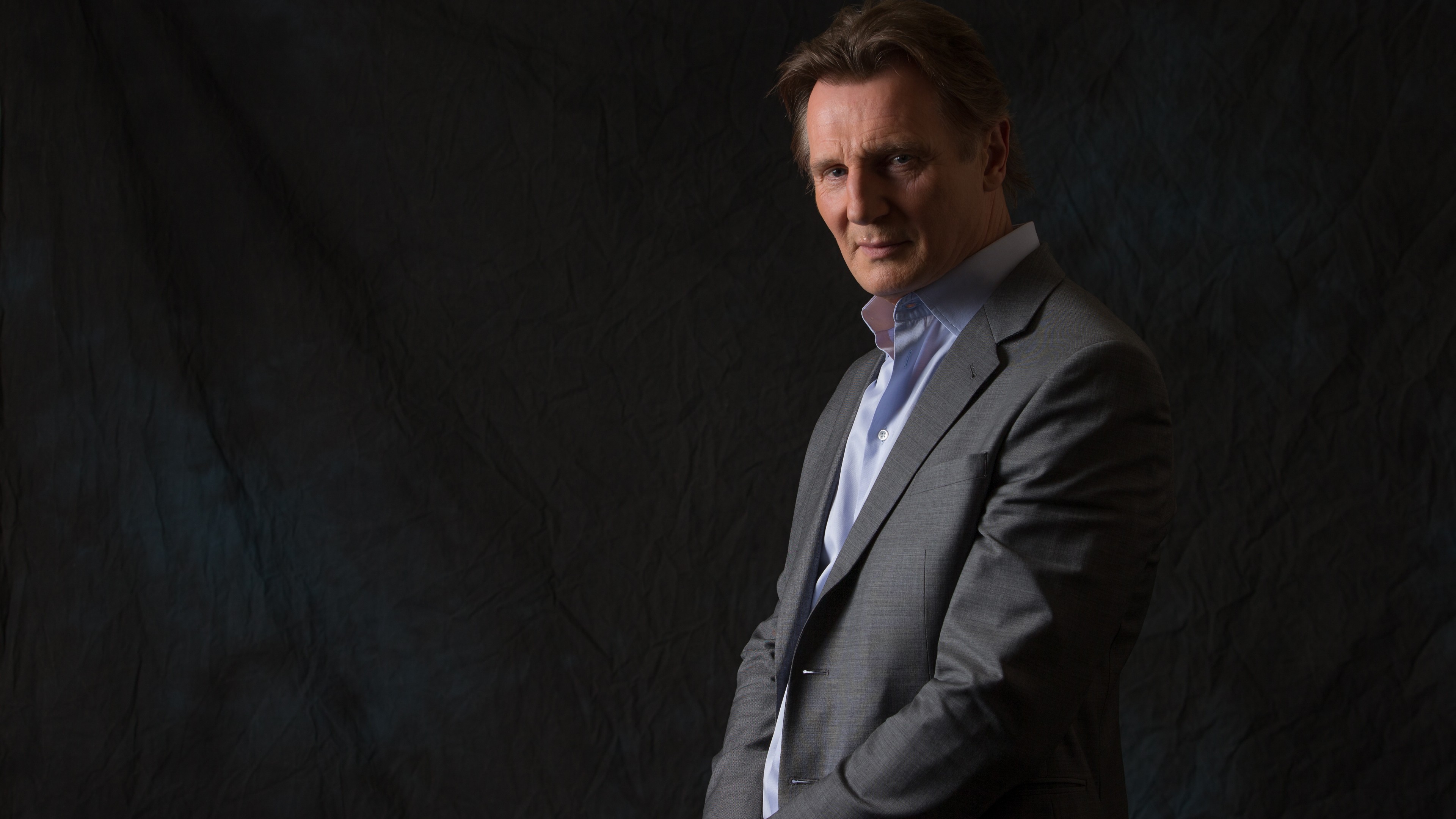 Liam Neeson, Most Popular Celebs in 2015, actor, HD Wallpaper