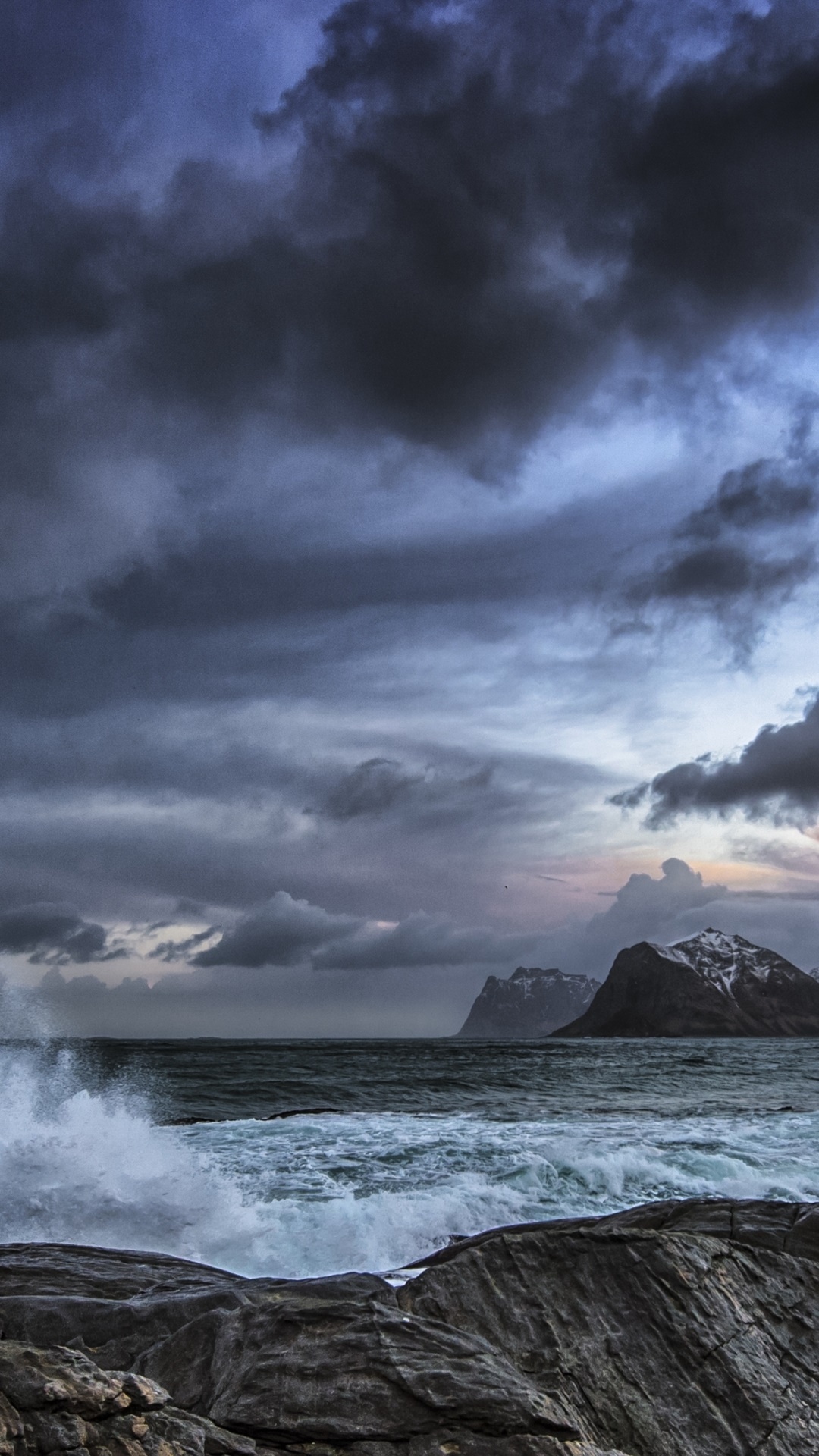 Earth Coastline, Lofoten Islands, Norway, Seashore, 1080x1920, Phone HD Wallpaper