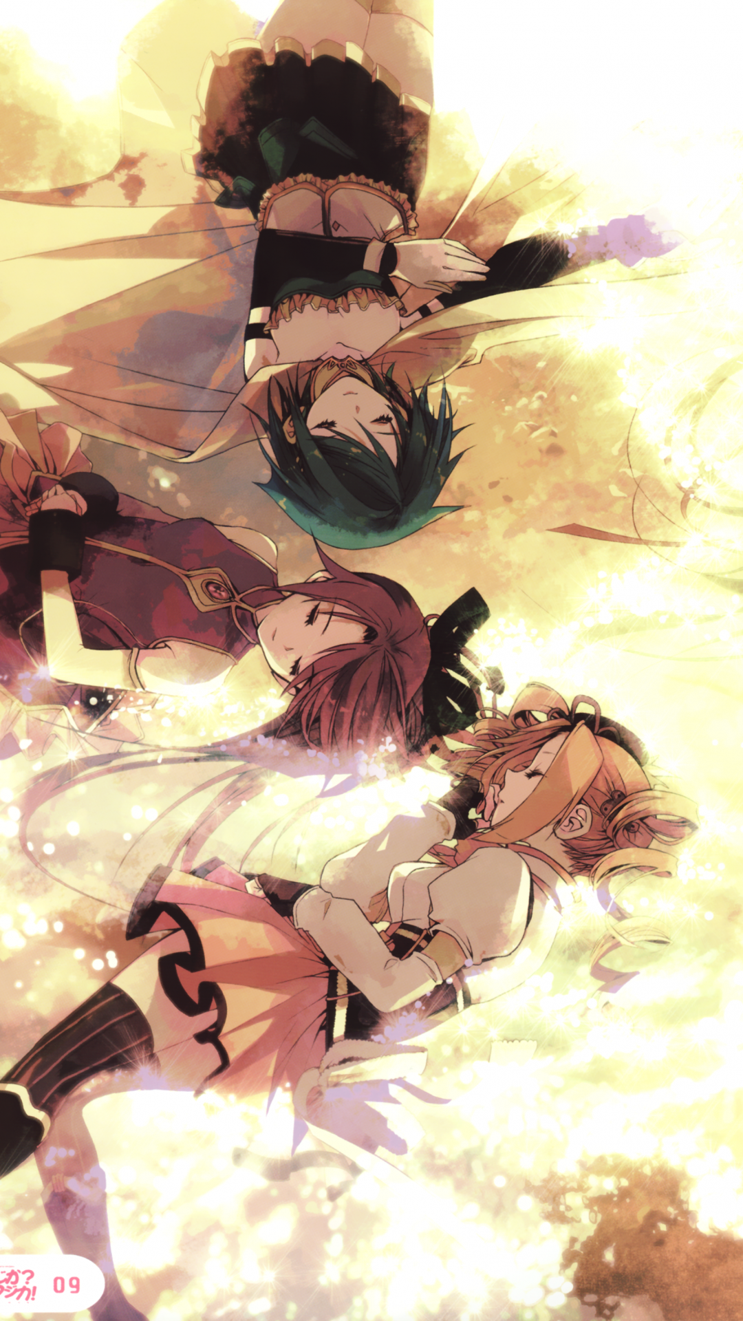 Anime Puella Magi Madoka Magica, Madoka Kaname, Homura Akemi, Sayaka Miki, Mami Tomoe, Kyōko Sakura, 1080x1920, Phone HD Wallpaper