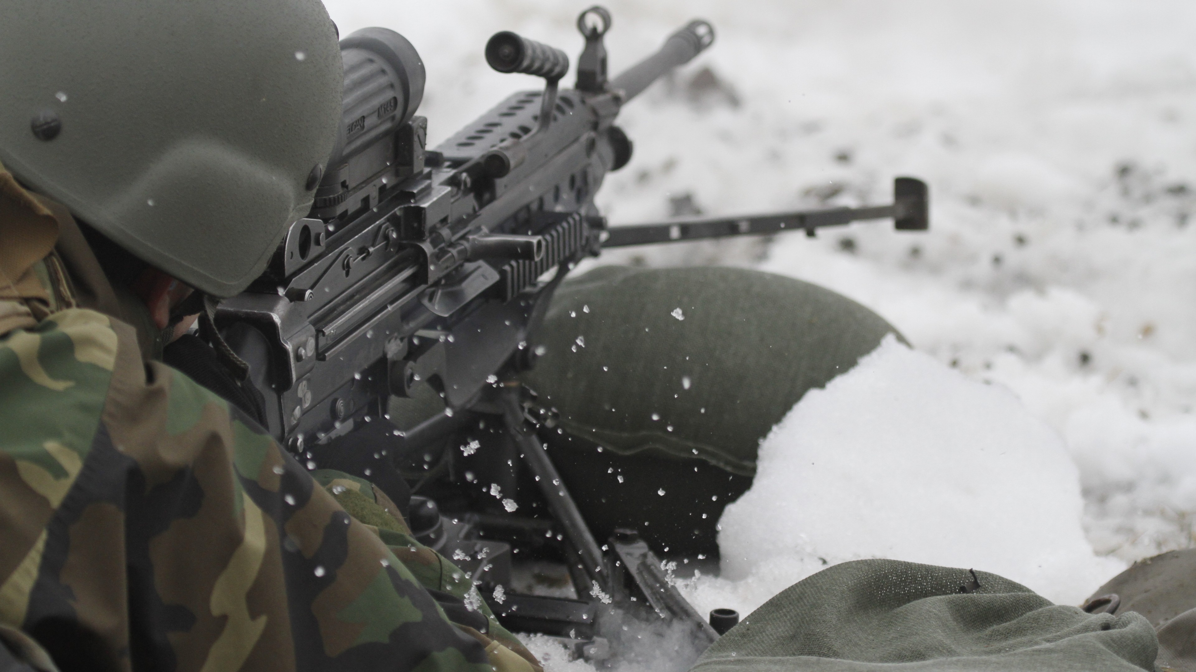 M60, machine gun, US Army, HD Wallpaper
