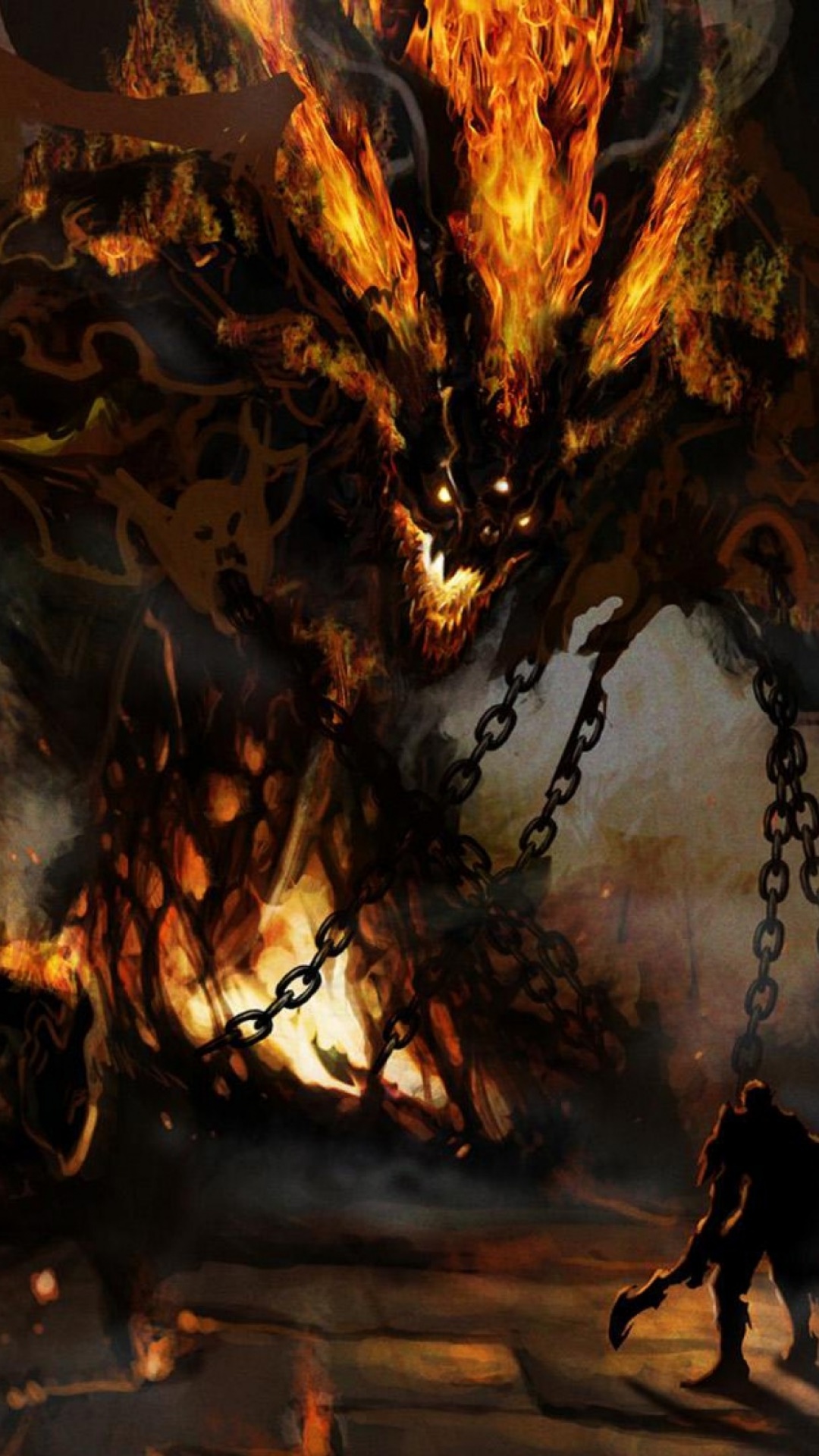 Fantasy Demon, 1080x1920, Phone HD Wallpaper