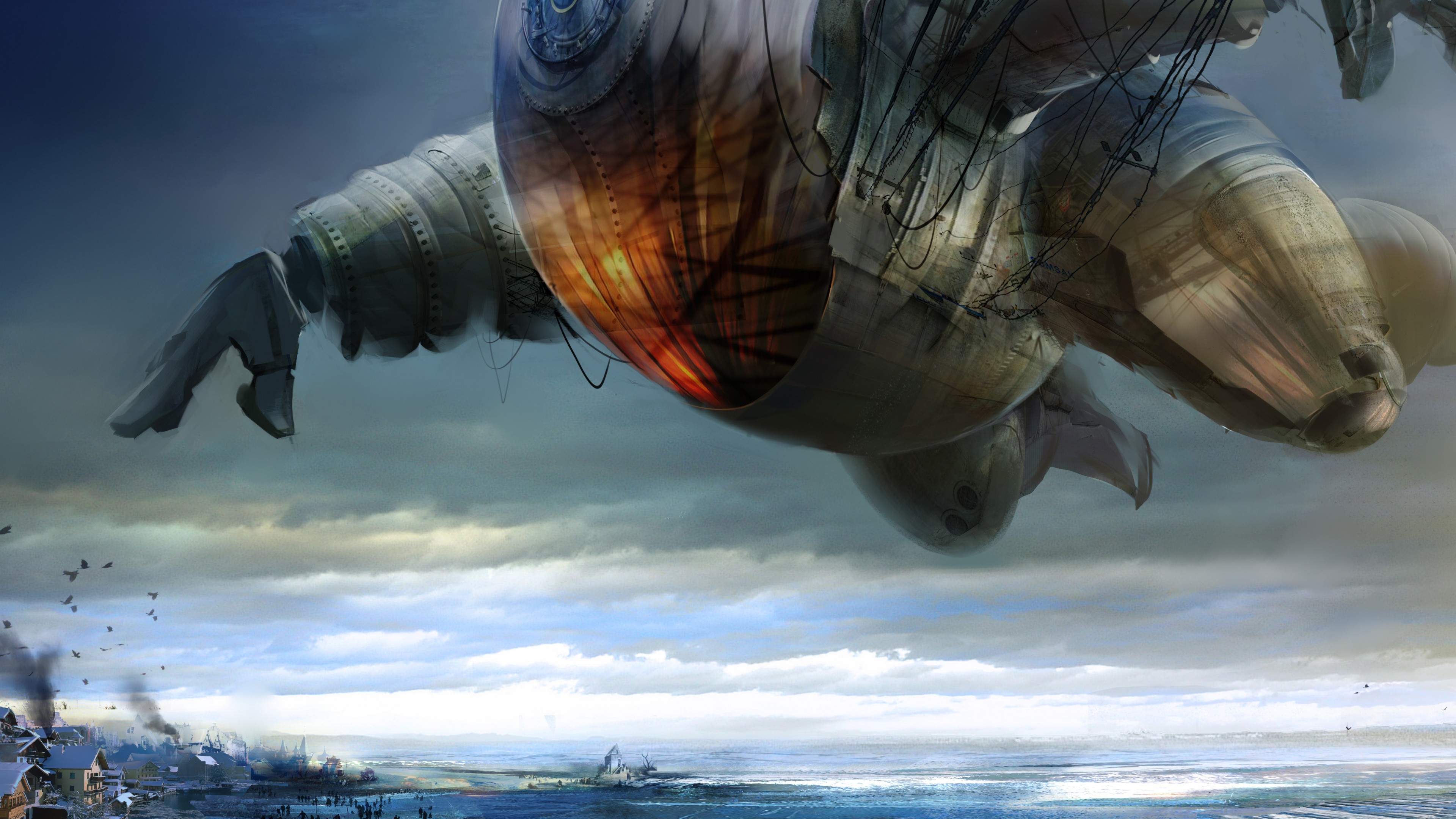 Guild Wars 2: Heart Of Thorns, MMORPG, expansion, city, gameplay, screenshot, 4k, 4K, PC, HD Wallpaper