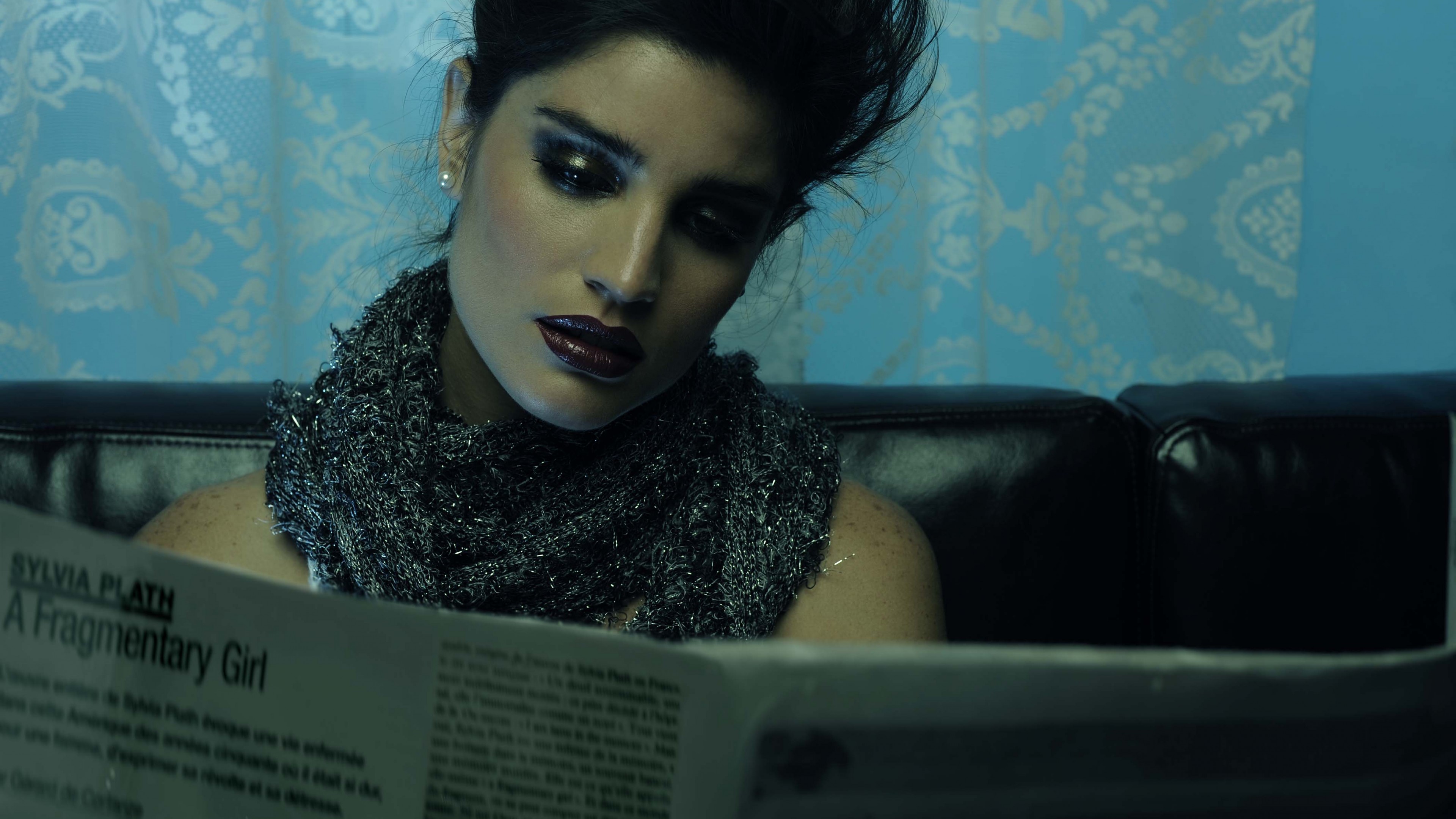 Remi Rebillard, Top Fashion Models 2015, model, newspaper, HD Wallpaper