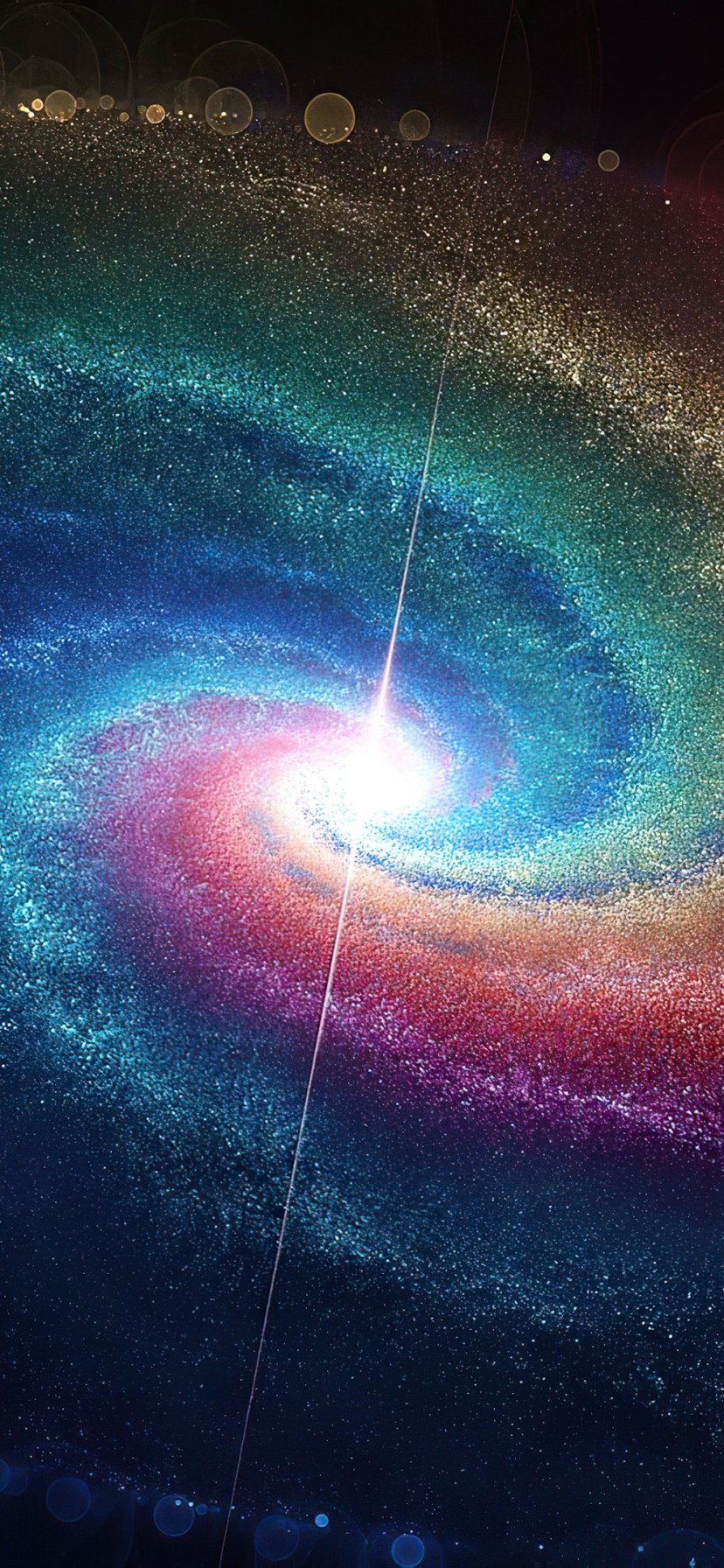 Sci Fi Galaxy, Space, Colors, 828x1792, Phone HD Wallpaper