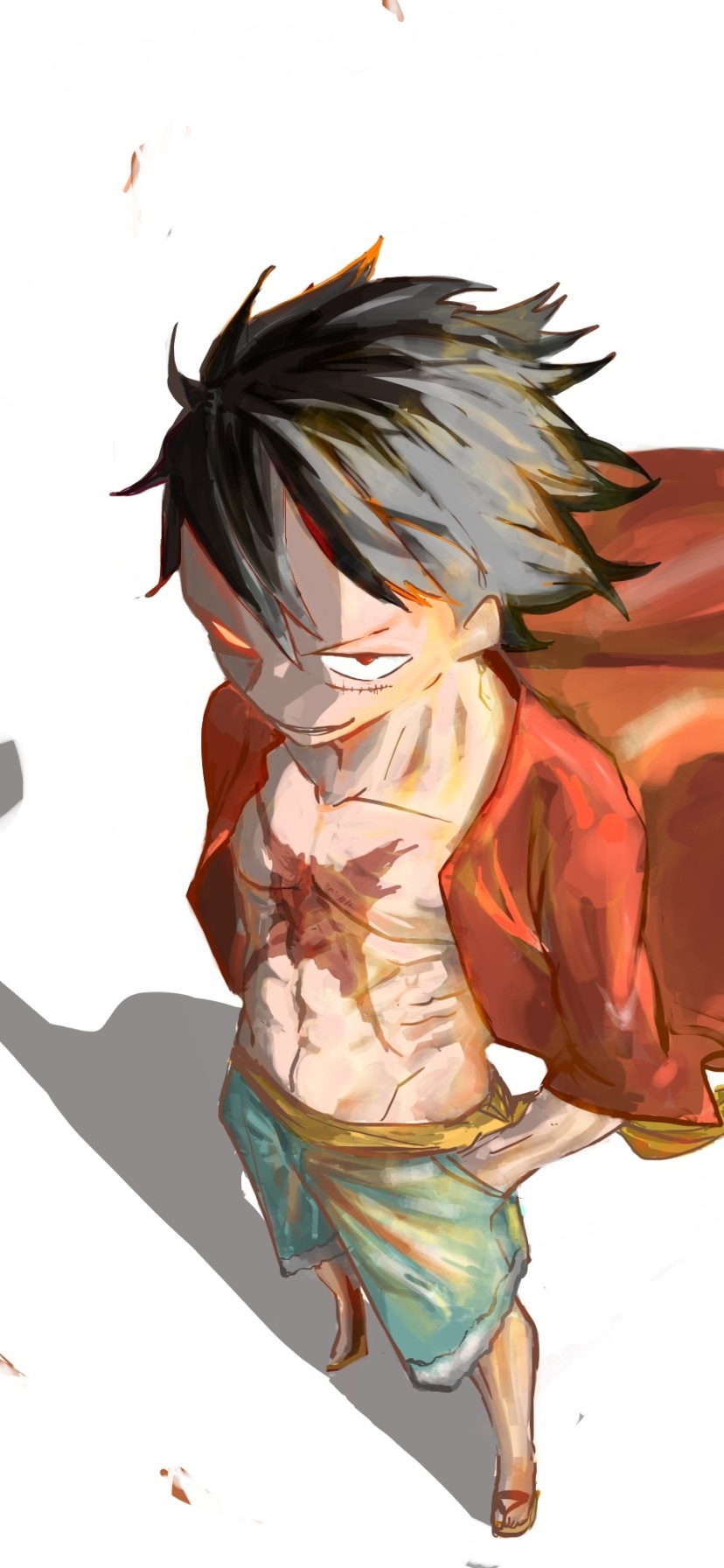 Anime One Piece, Monkey D. Luffy, 828x1792, Phone HD Wallpaper