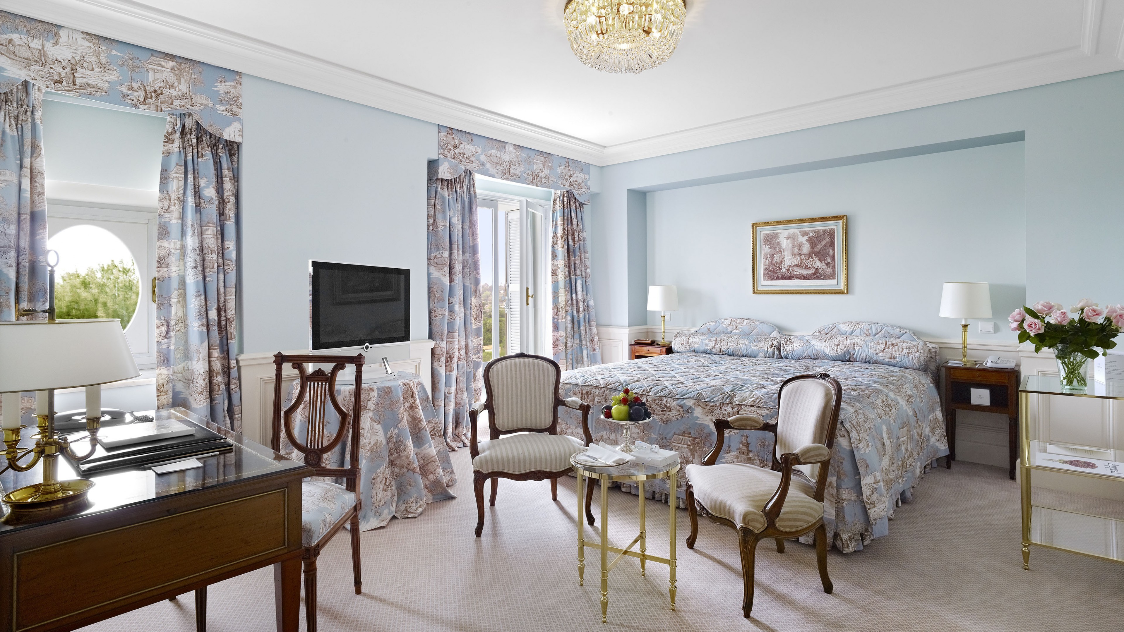 Hotel Du Cap Eden Roc, France, Best Hotels of 2015, tourism, travel, resort, vacation, room, bed, white, booking, HD Wallpaper