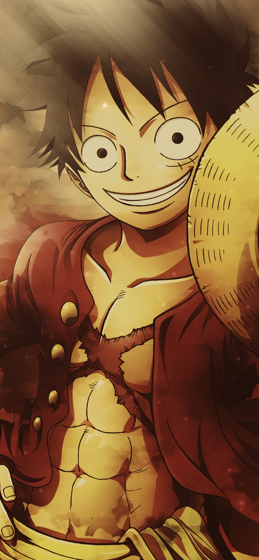 Anime One Piece, Monkey D. Luffy, 828x1792, Phone HD Wallpaper