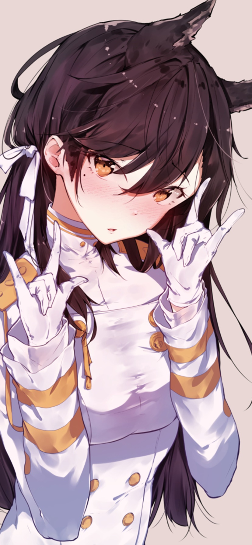 Anime Azur Lane, Atago (Azur Lane), 828x1792, Phone HD Wallpaper