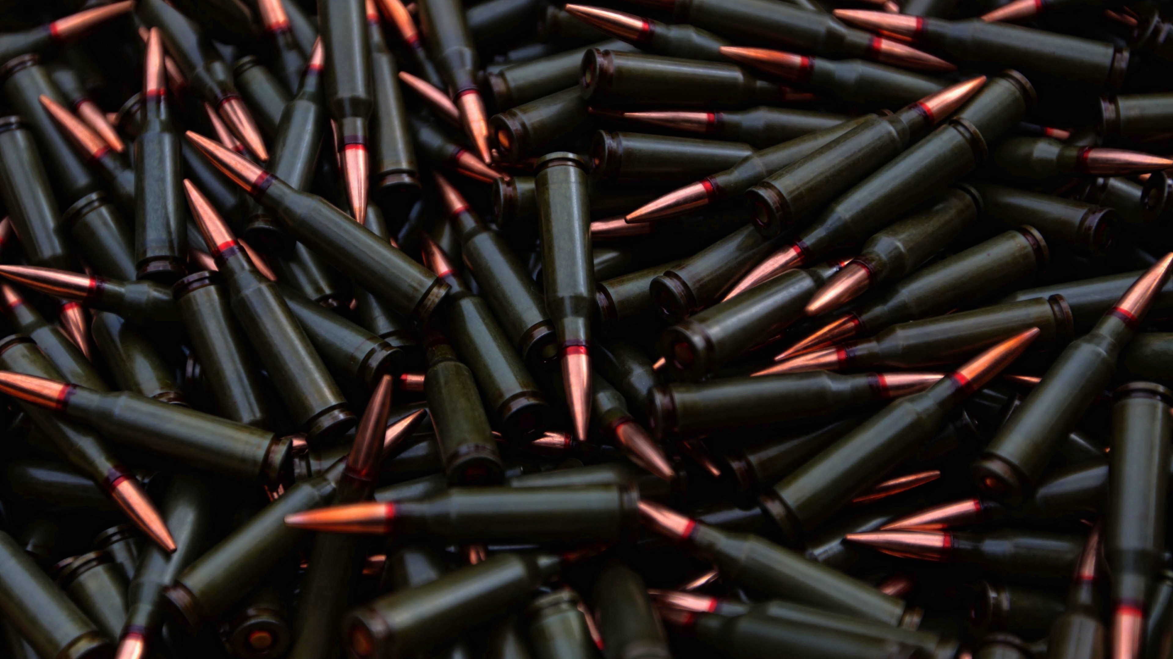 bullets, 4k, 7, 62, 5, 45, ammunition, HD Wallpaper