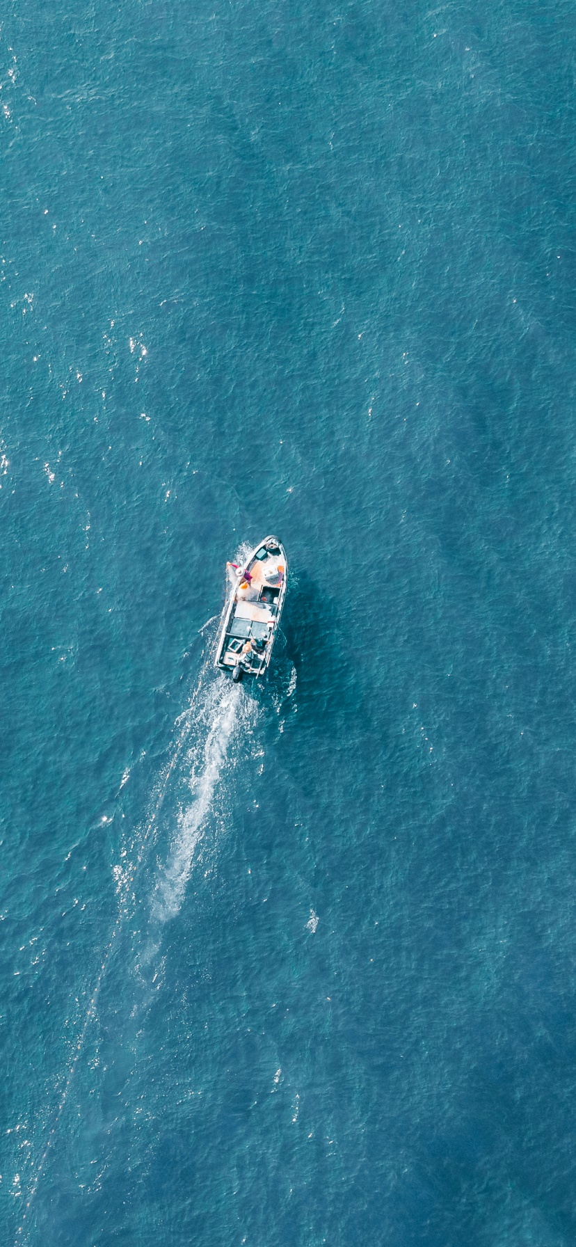 Photography Ocean, Aerial, Boat, 828x1792, Phone HD Wallpaper