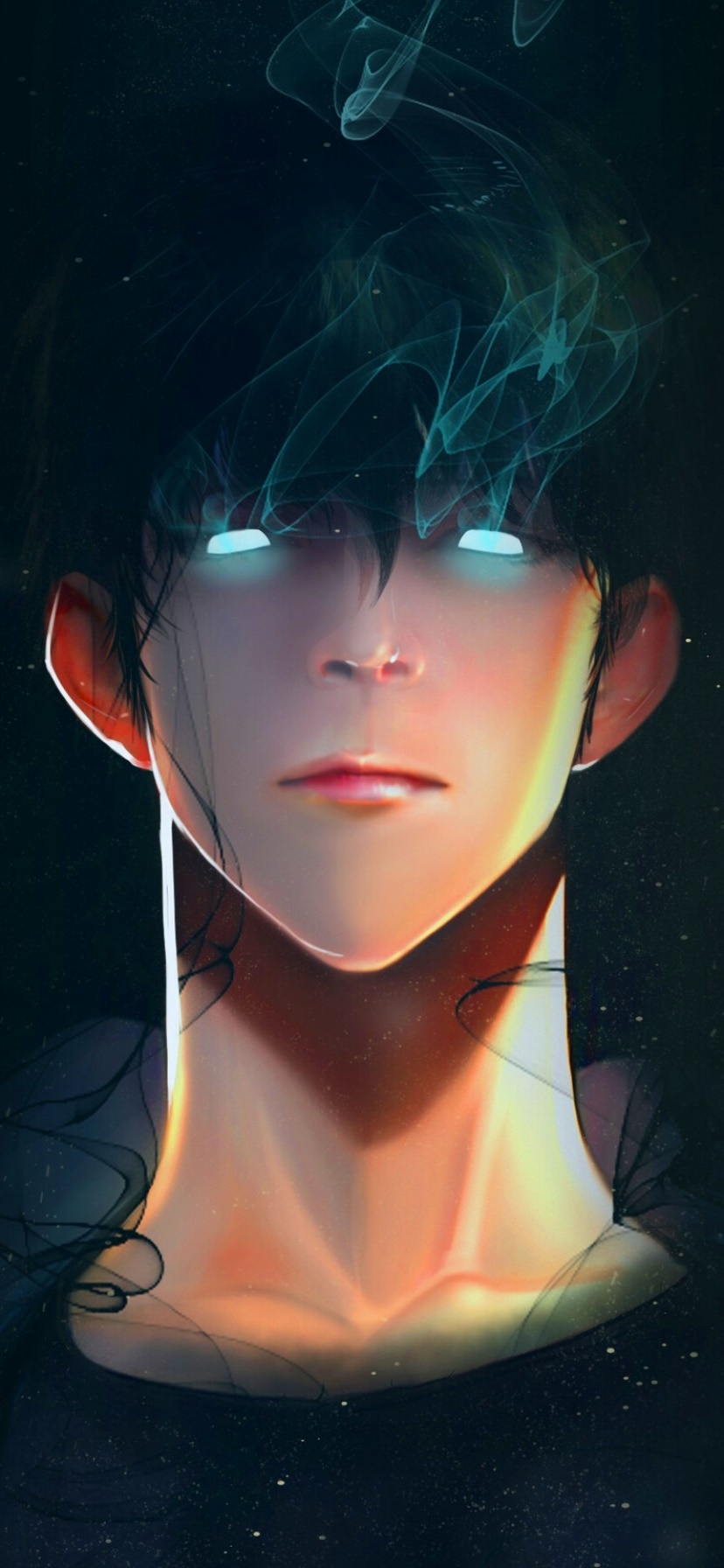 Anime Solo Leveling, Sung Jin-Woo, 828x1792, Phone HD Wallpaper