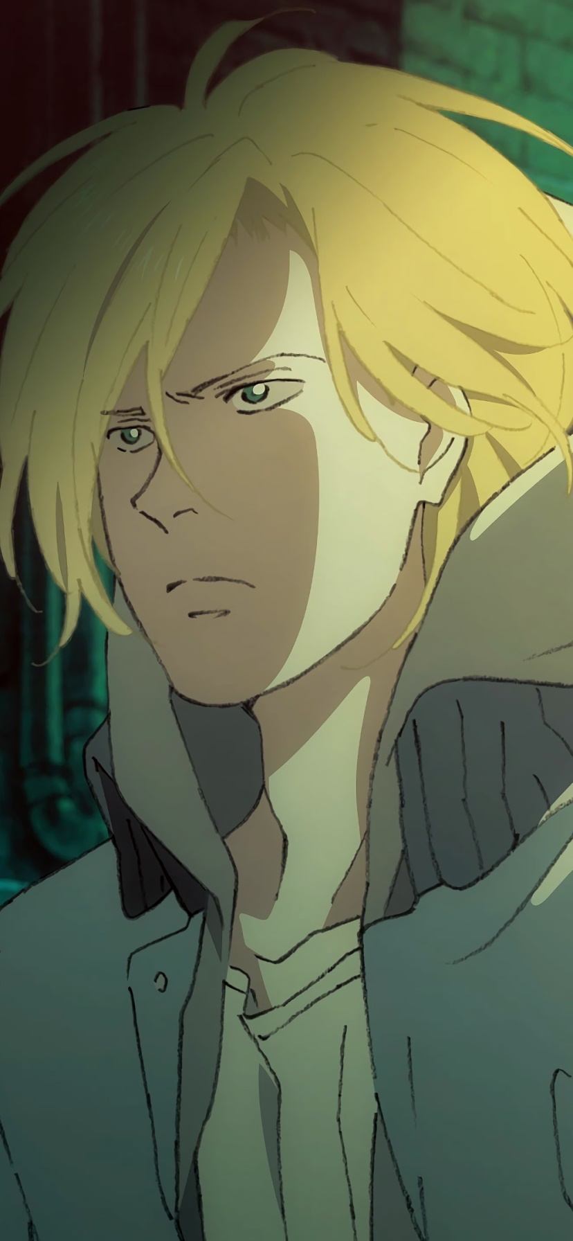 Anime Banana Fish, Ash Lynx, 828x1792, Phone HD Wallpaper