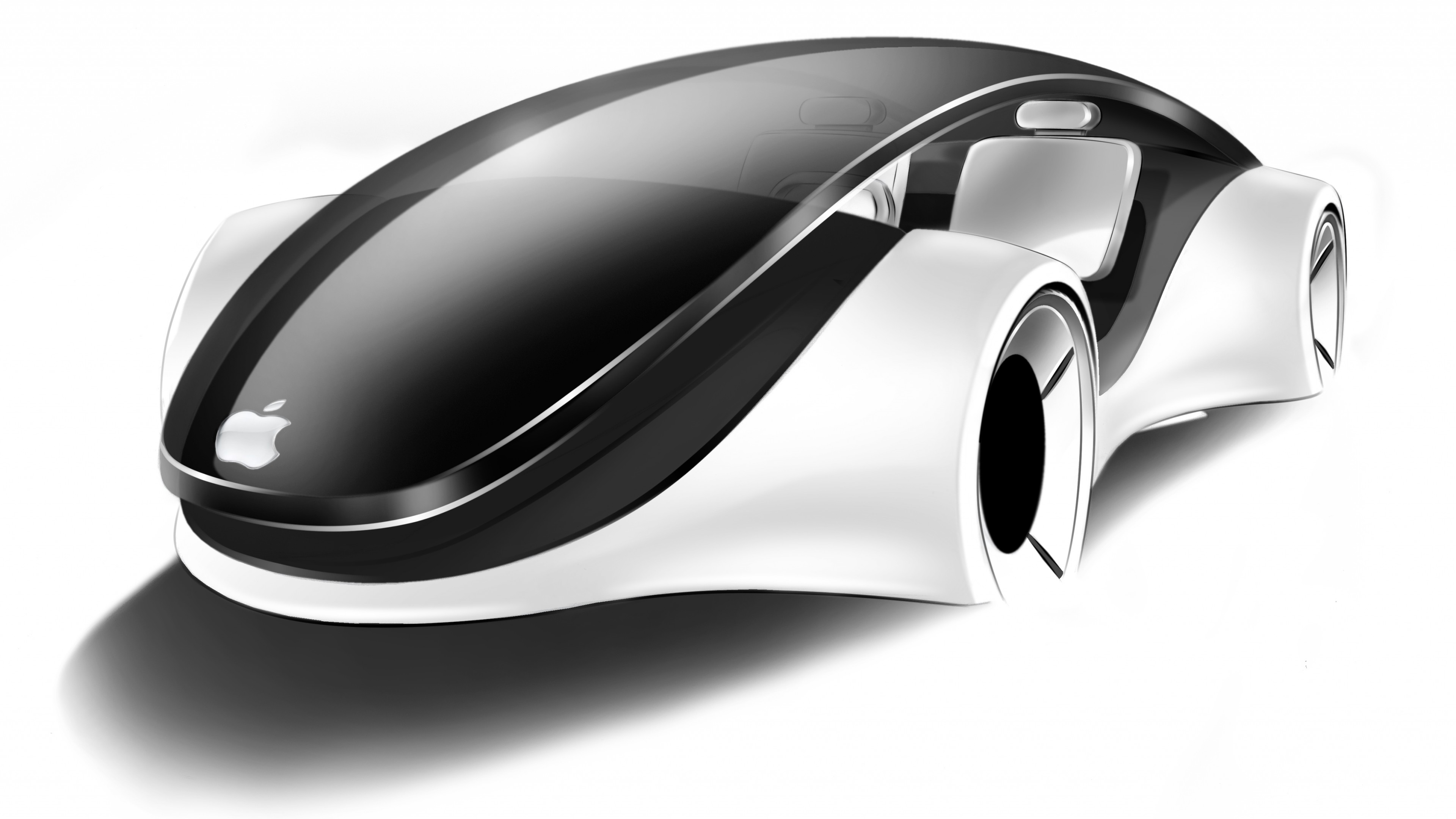 Apple iCar, code name Titan, concept, electric cars, city cars, ecosafe, HD Wallpaper