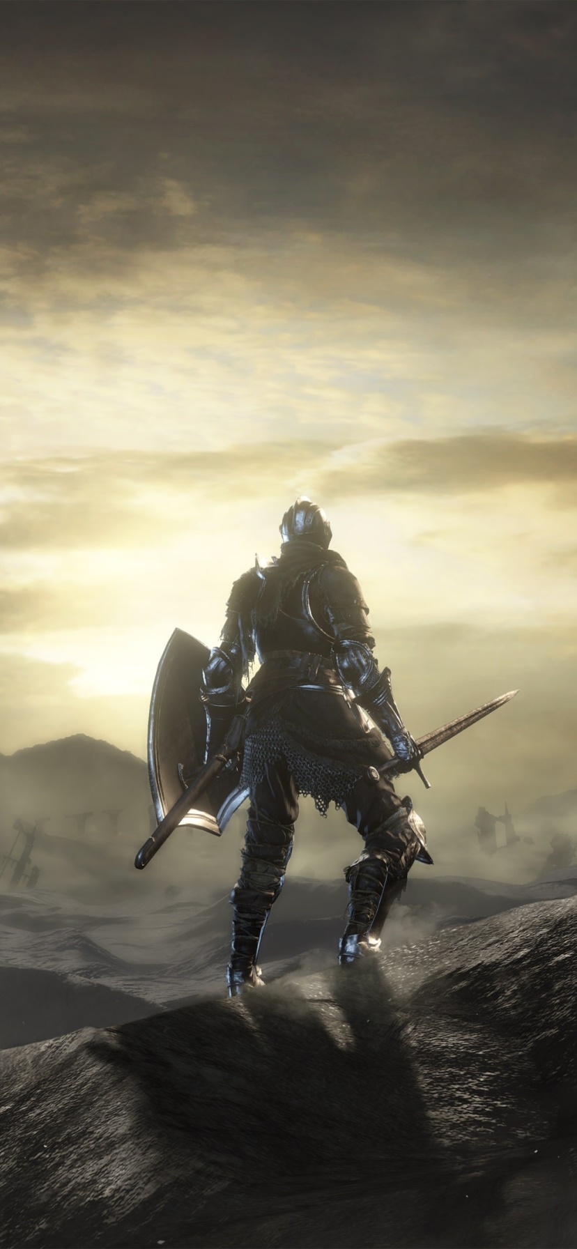 Video Game Dark Souls III, Knight, Warrior, Armor, 828x1792, Phone HD Wallpaper