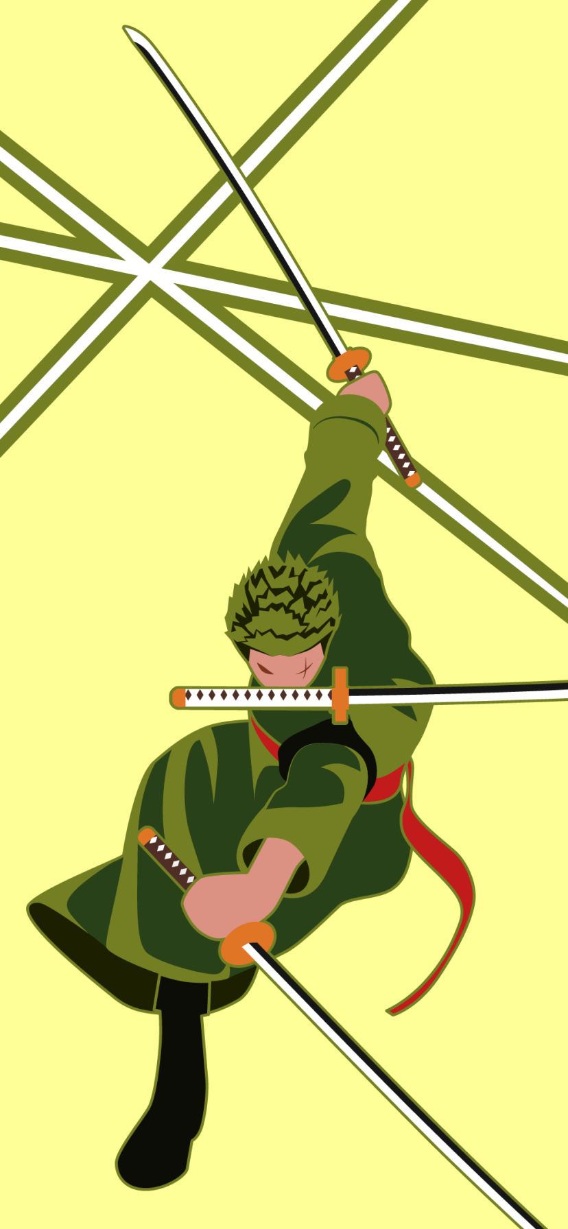 Anime One Piece, Roronoa Zoro, 828x1792, Phone HD Wallpaper