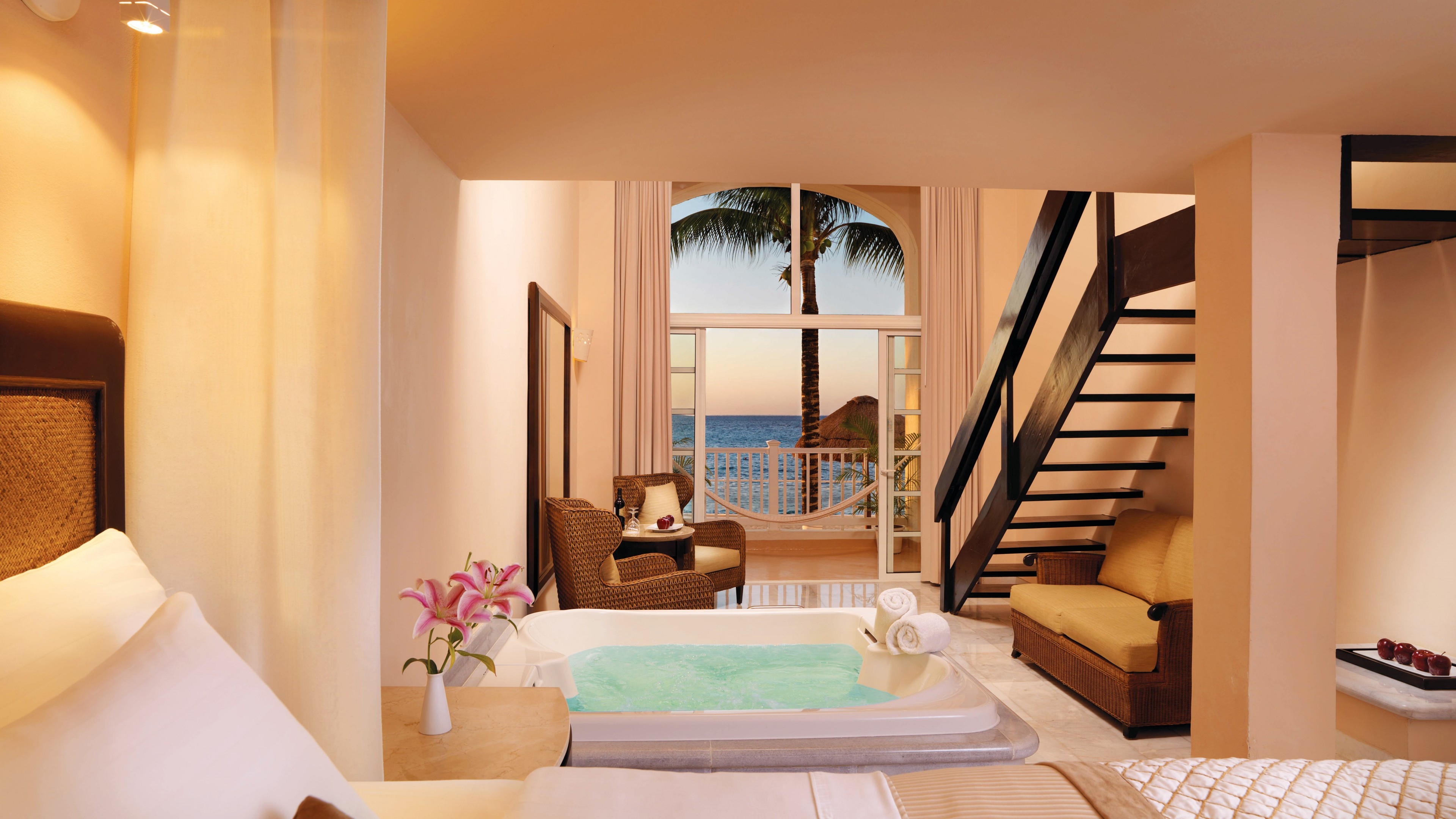 Cozumel Palace, Mexico, Best Hotels of 2015, tourism, travel, resort, vacation, bed, HD Wallpaper