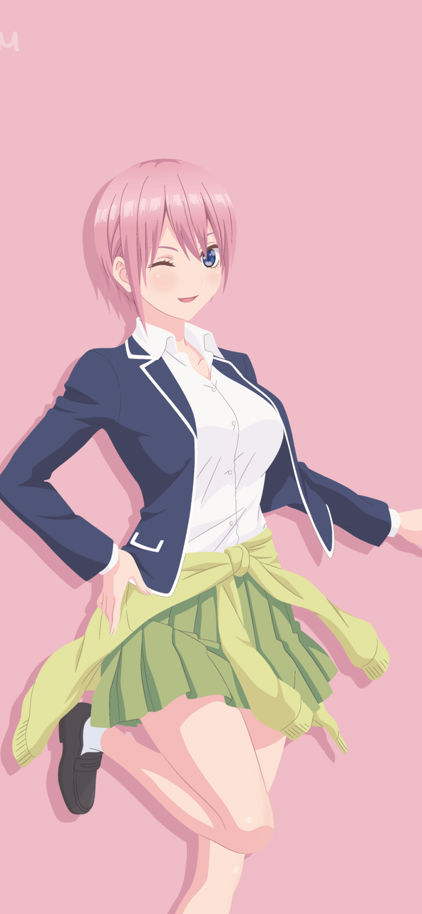 Anime The Quintessential Quintuplets, Ichika Nakano, 828x1792, Phone HD Wallpaper