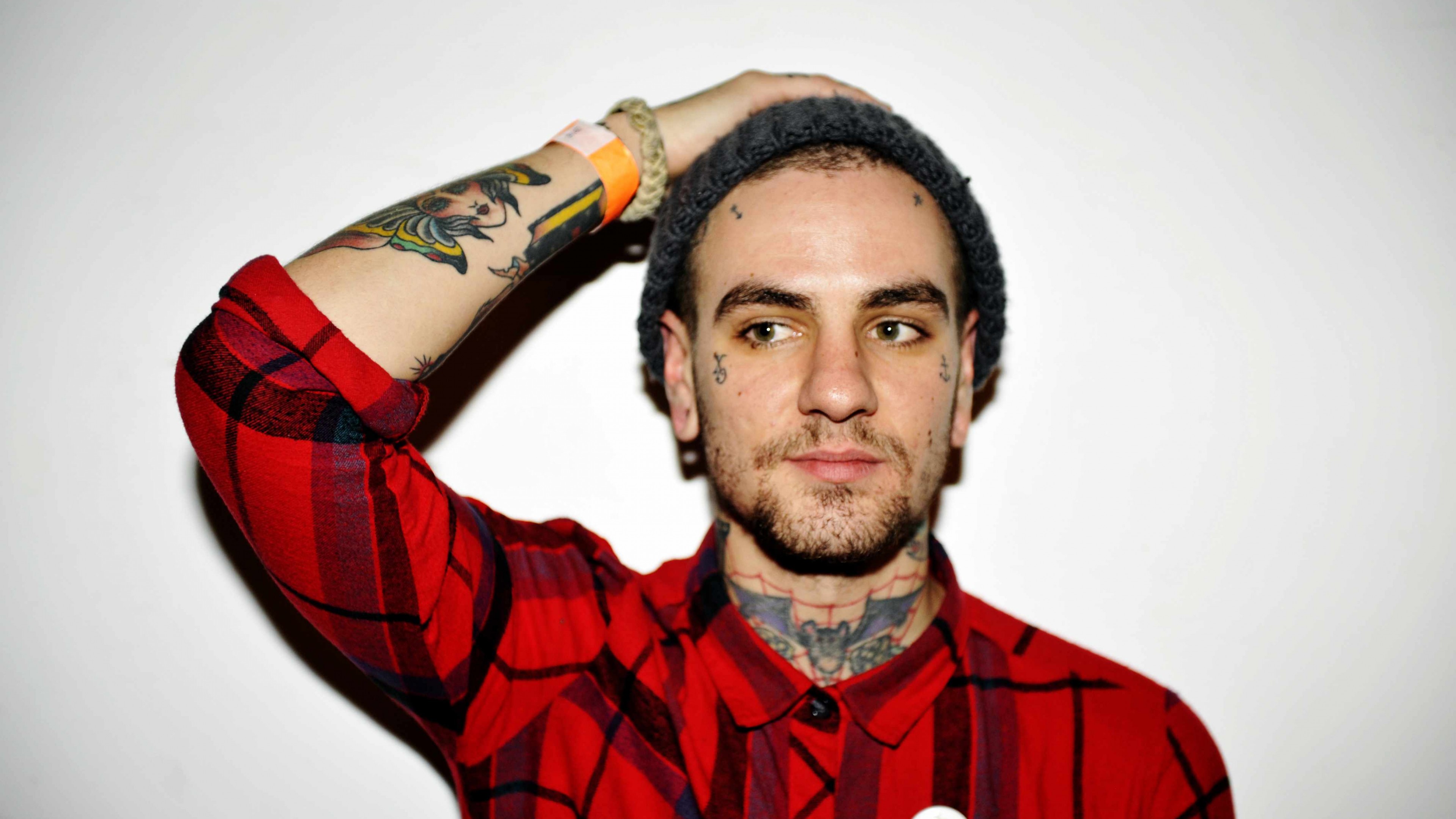 Christopher Mansfield, musician, vocalist, guitarist, Fences, tattoo, HD Wallpaper