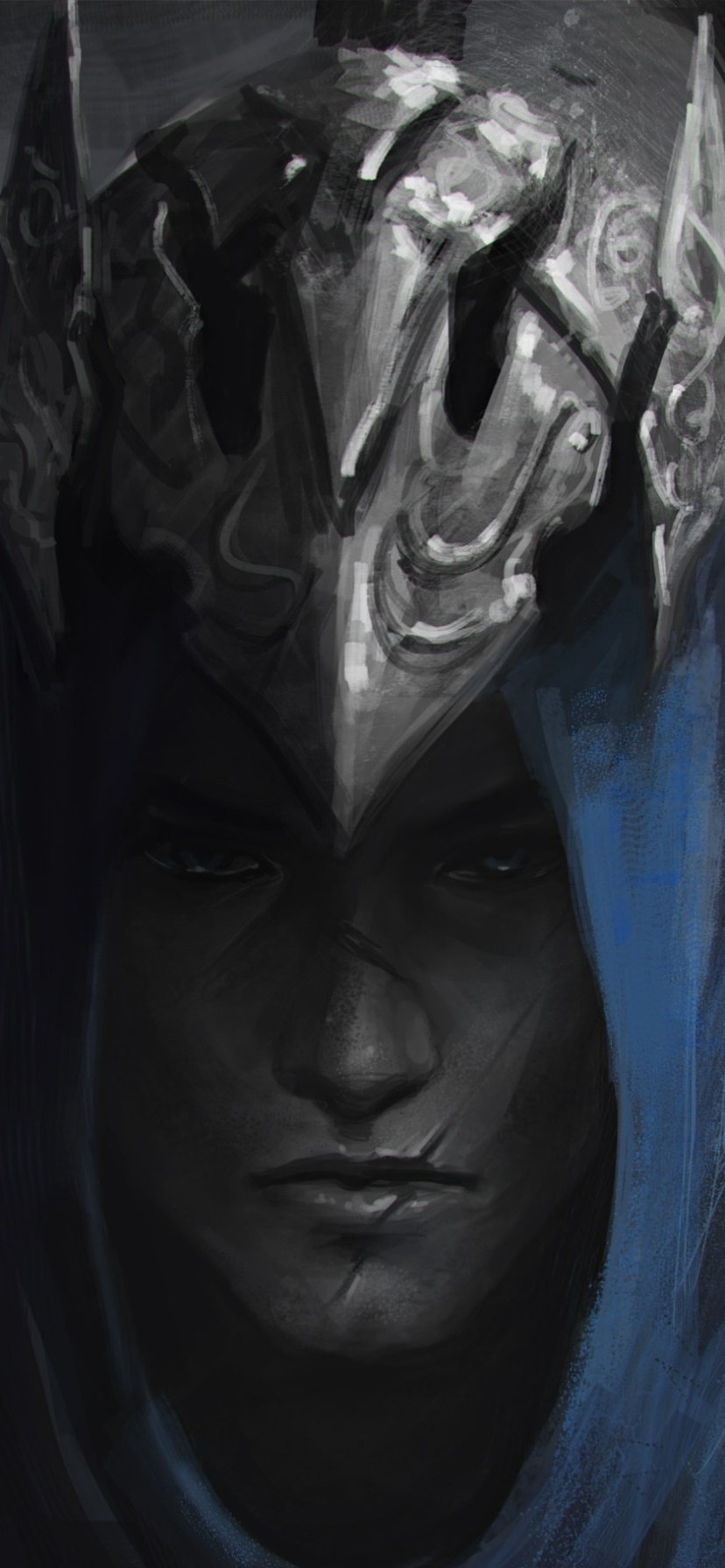 Video Game Dark Souls, Scar, Helmet, Knight, Armor, Artorias (Dark Souls), 828x1792, Phone HD Wallpaper