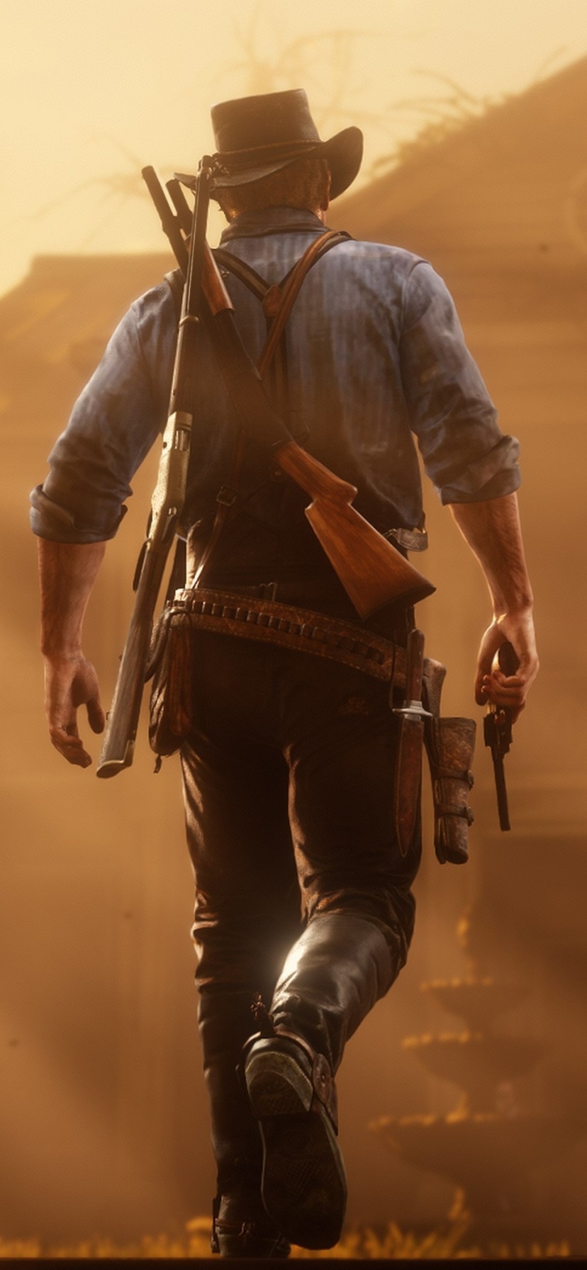 Video Game Red Dead Redemption 2, Arthur Morgan, 828x1792, Phone HD Wallpaper
