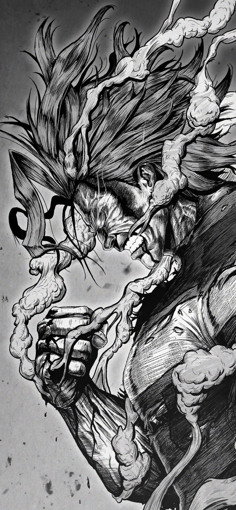 Anime My Hero Academia, All Might, Toshinori Yagi, 828x1792, Phone HD Wallpaper