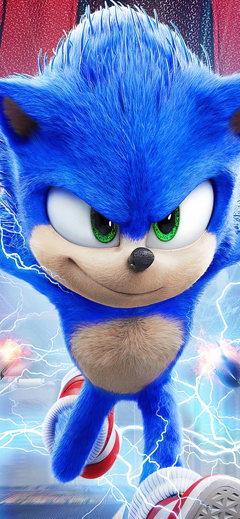 Movie Sonic the Hedgehog, 828x1792, Phone HD Wallpaper