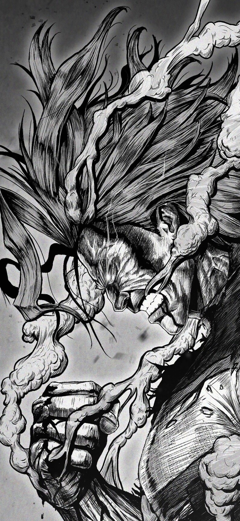 Anime My Hero Academia, All Might, Toshinori Yagi, 828x1792, Phone HD Wallpaper