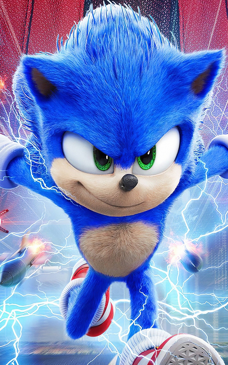 Movie Sonic the Hedgehog, 800x1280, Phone HD Wallpaper