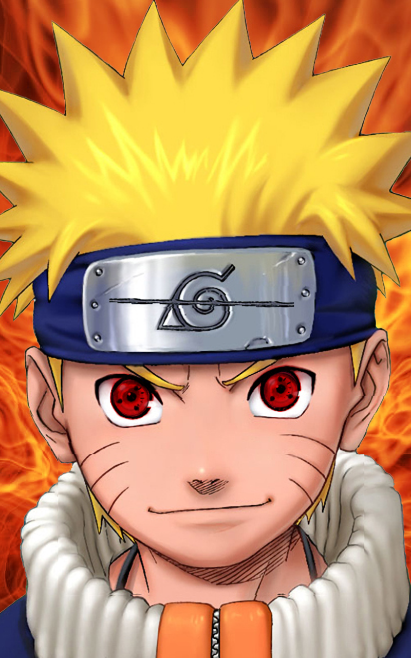 Anime Naruto, Naruto Uzumaki, Sharingan (Naruto), Blonde, 800x1280, Phone HD Wallpaper