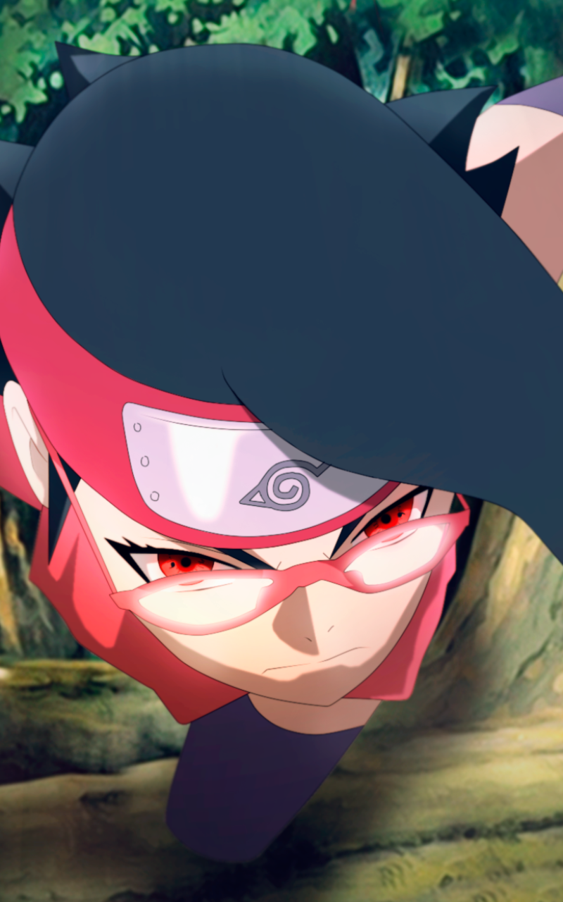 Anime Boruto, Sarada Uchiha, 800x1280, Phone HD Wallpaper
