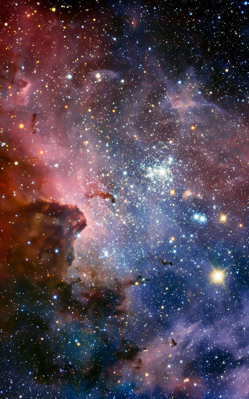 Sci Fi Nebula, Stars, 800x1280, Phone HD Wallpaper