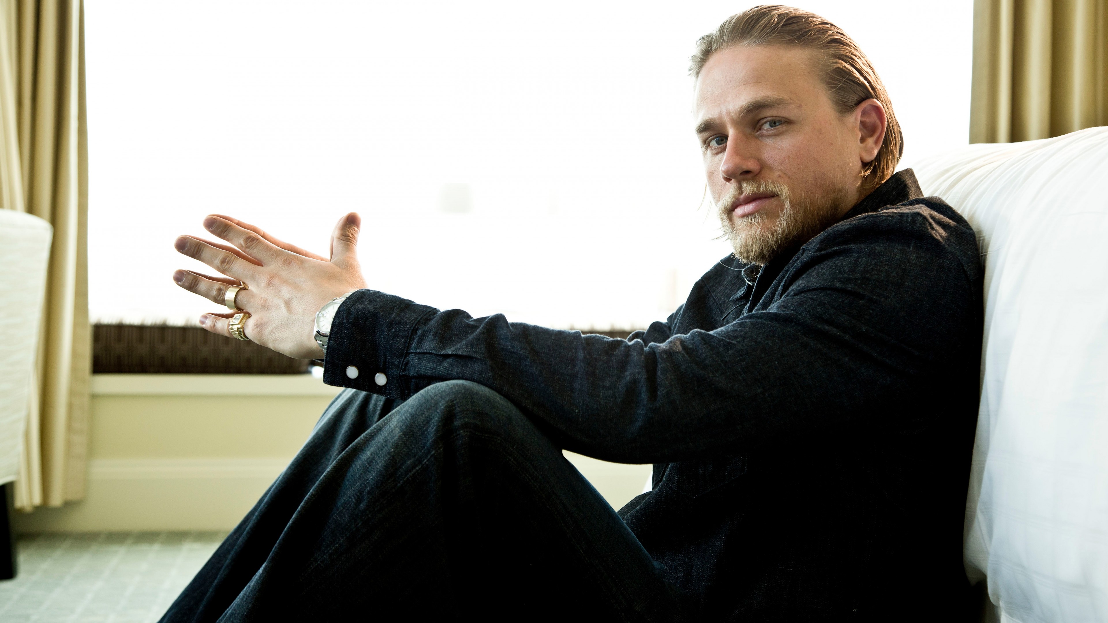Charlie Hunnam, Most Popular Celebs in 2015, actor, screenwriter, Green Street, HD Wallpaper