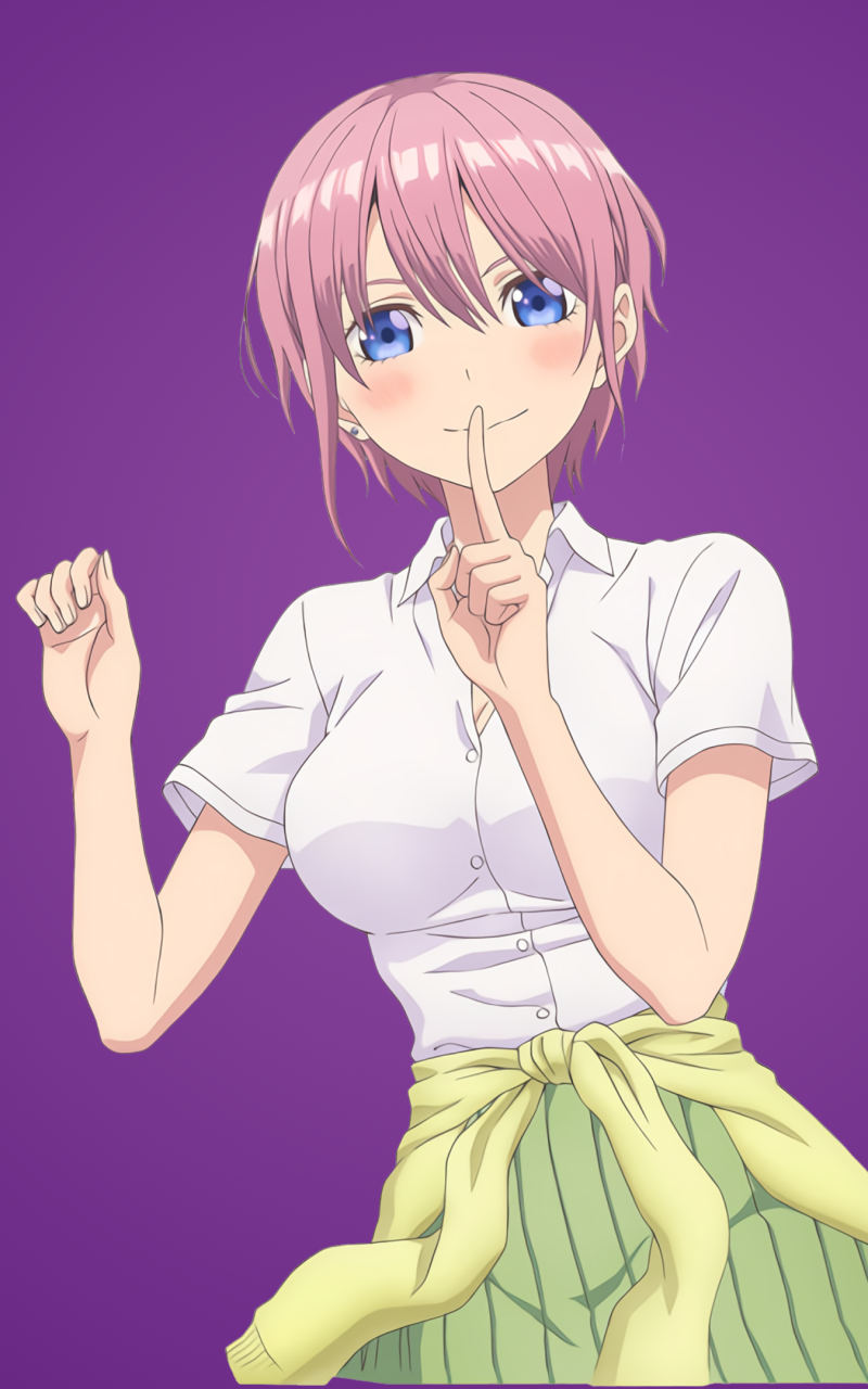 Anime The Quintessential Quintuplets, Ichika Nakano, 5-Toubun No Hanayome, 800x1280, Phone HD Wallpaper