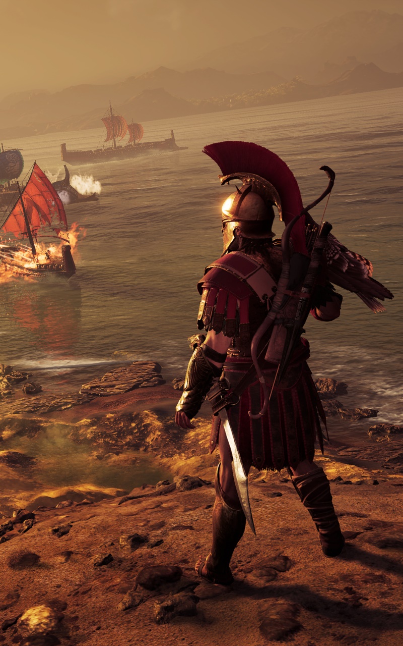 Video Game Assassins Creed Odyssey, Assassins Creed, 800x1280, Phone HD Wallpaper