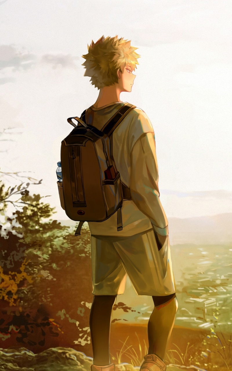 Anime My Hero Academia, Katsuki Bakugou, 800x1280, Phone HD Wallpaper