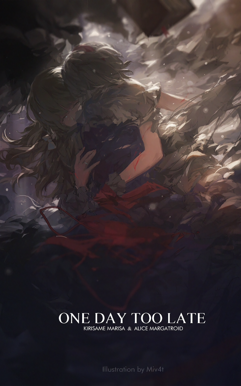 Anime Touhou, Marisa Kirisame, Alice Margatroid, Shanghai Doll, 800x1280, Phone HD Wallpaper