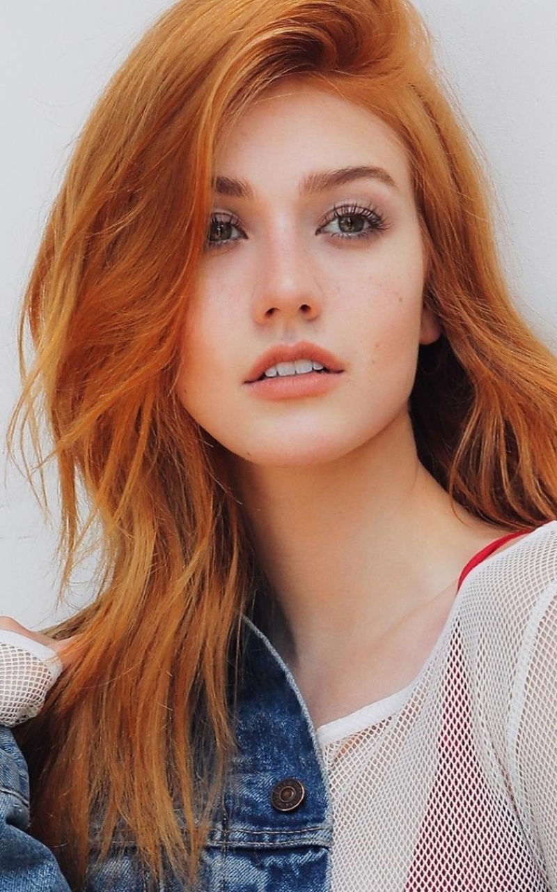 Celebrity Katherine Mcnamara, Actress, Redhead, 800x1280, Phone HD Wallpaper