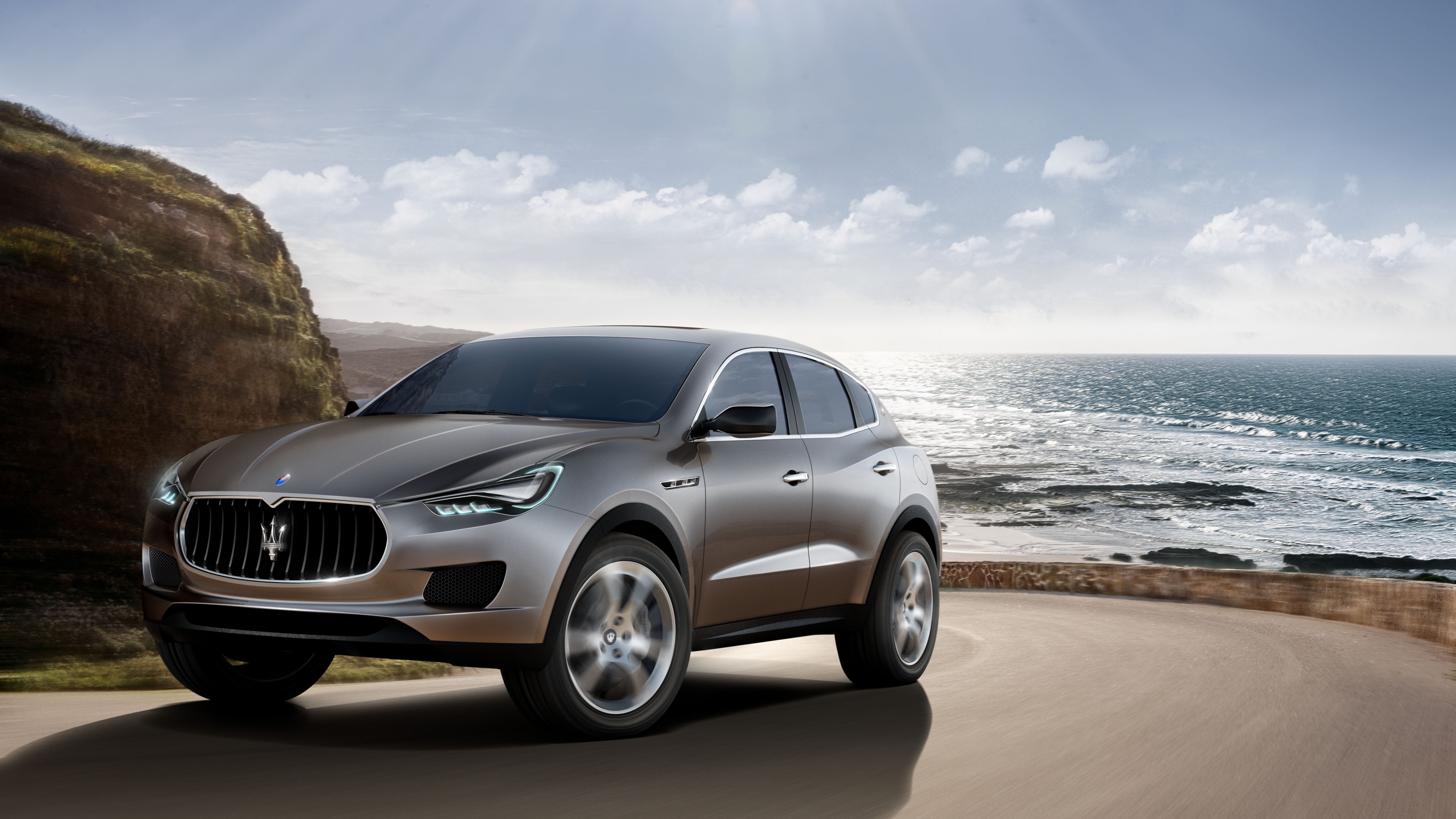 Maserati Kubang, Levante, luxury cars, crossover, Maserati, SUV, concept, review, test drive, 2015 Detroit Auto Show. NAIAS, HD Wallpaper