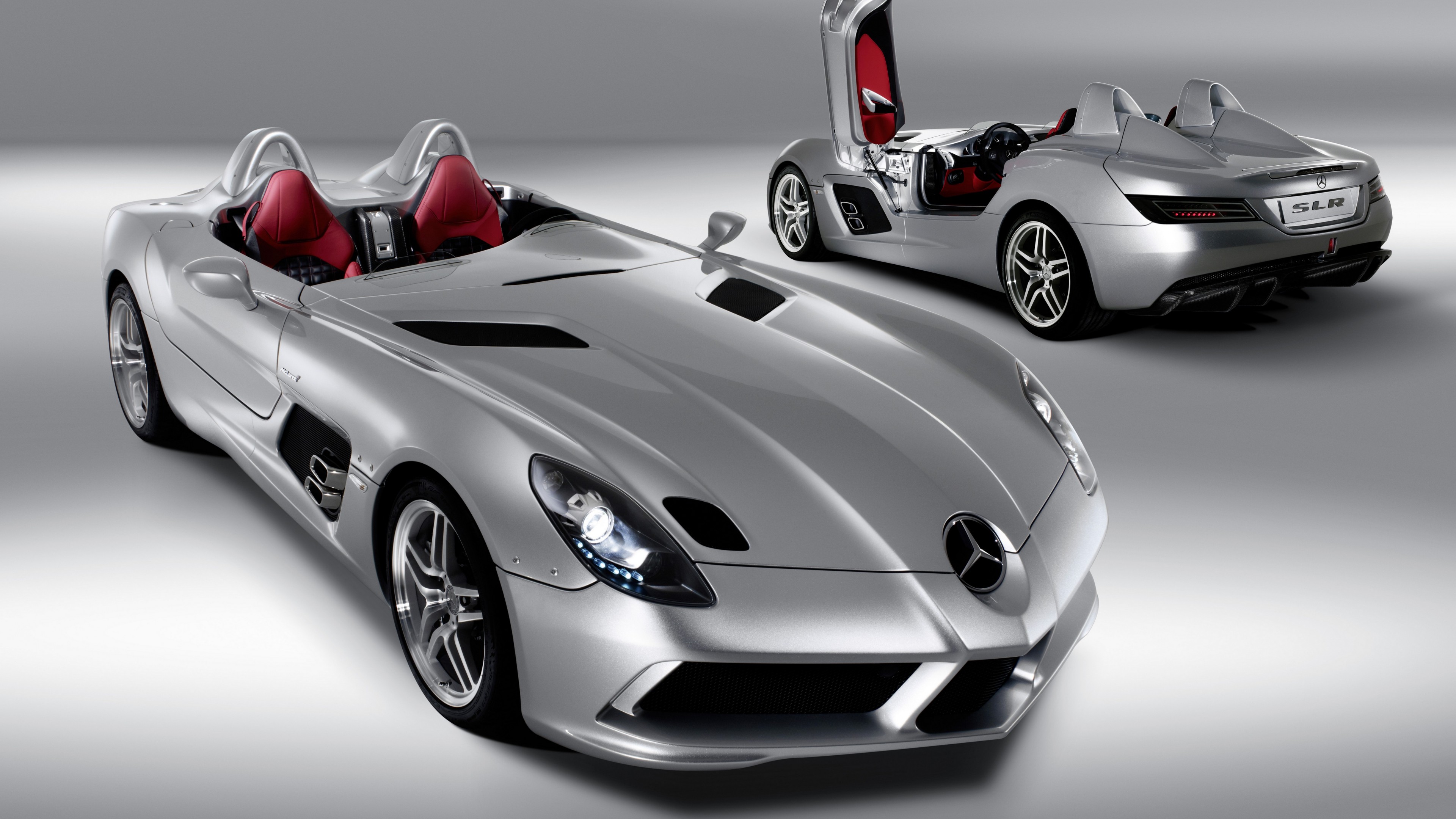 Mercedes-Benz SLR McLaren Stirling Moss, supercar, McLaren, Mercedes, luxury cars, sports car, speed, interior, doors, 2015 Detroit Auto Show. NAIAS, HD Wallpaper