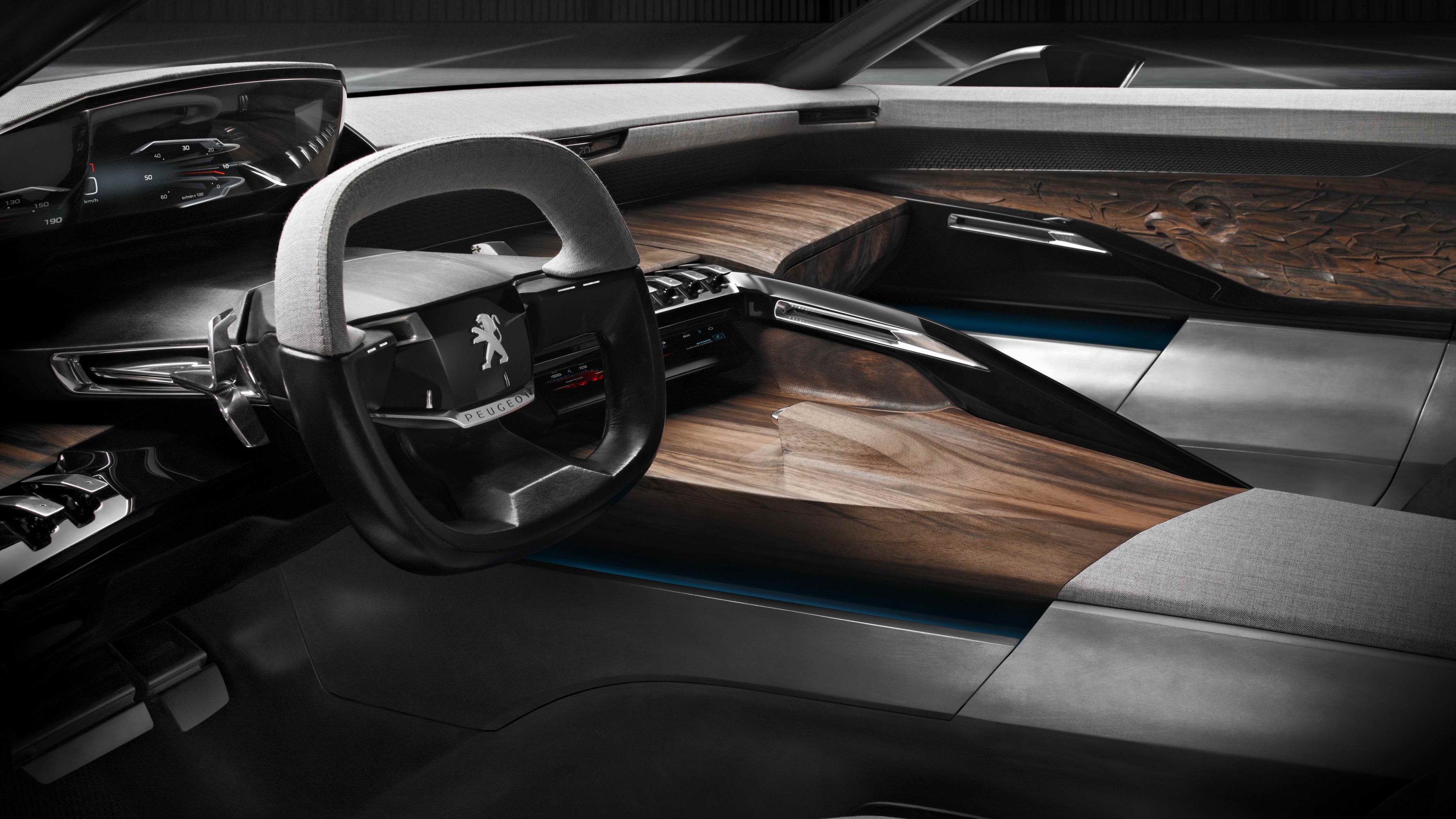 Peugeot Exalt, electric cars, concept, Peugeot, review, test drive, interior, HD Wallpaper