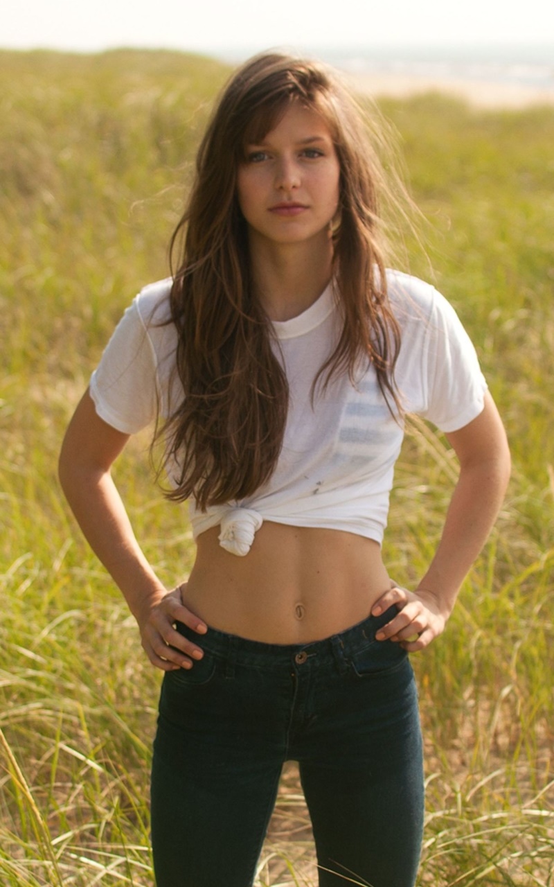 Celebrity Melissa Benoist, American, Brunette, Actress, 800x1280, Phone HD Wallpaper