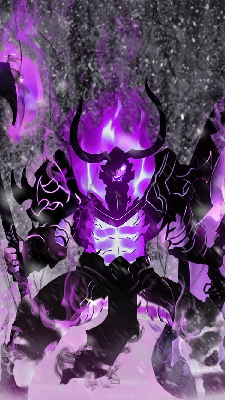Anime Solo Leveling, Iron (Solo Leveling), 750x1334, Phone HD Wallpaper