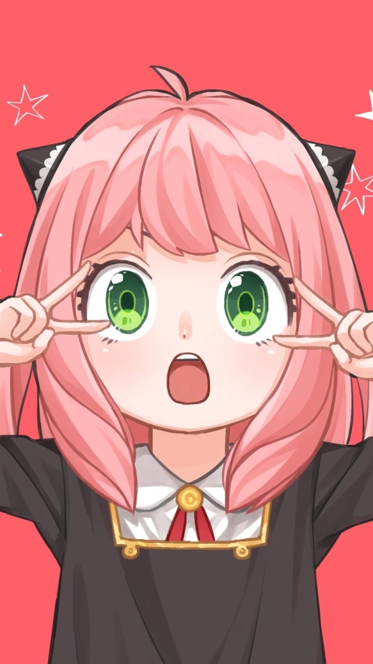 Anime Spy x Family, Anya Forger, 750x1334, Phone HD Wallpaper