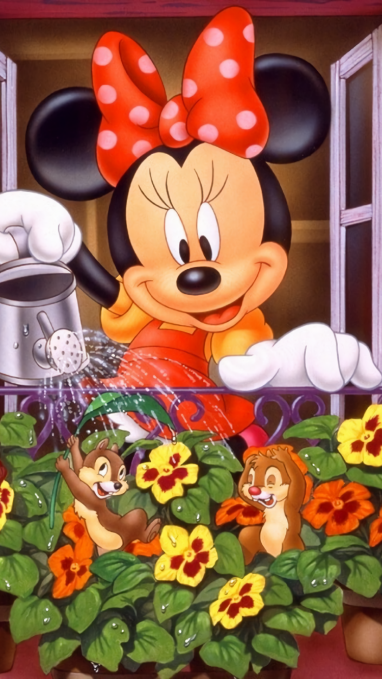 Movie Disney, Minnie Mouse, 750x1334, Phone HD Wallpaper