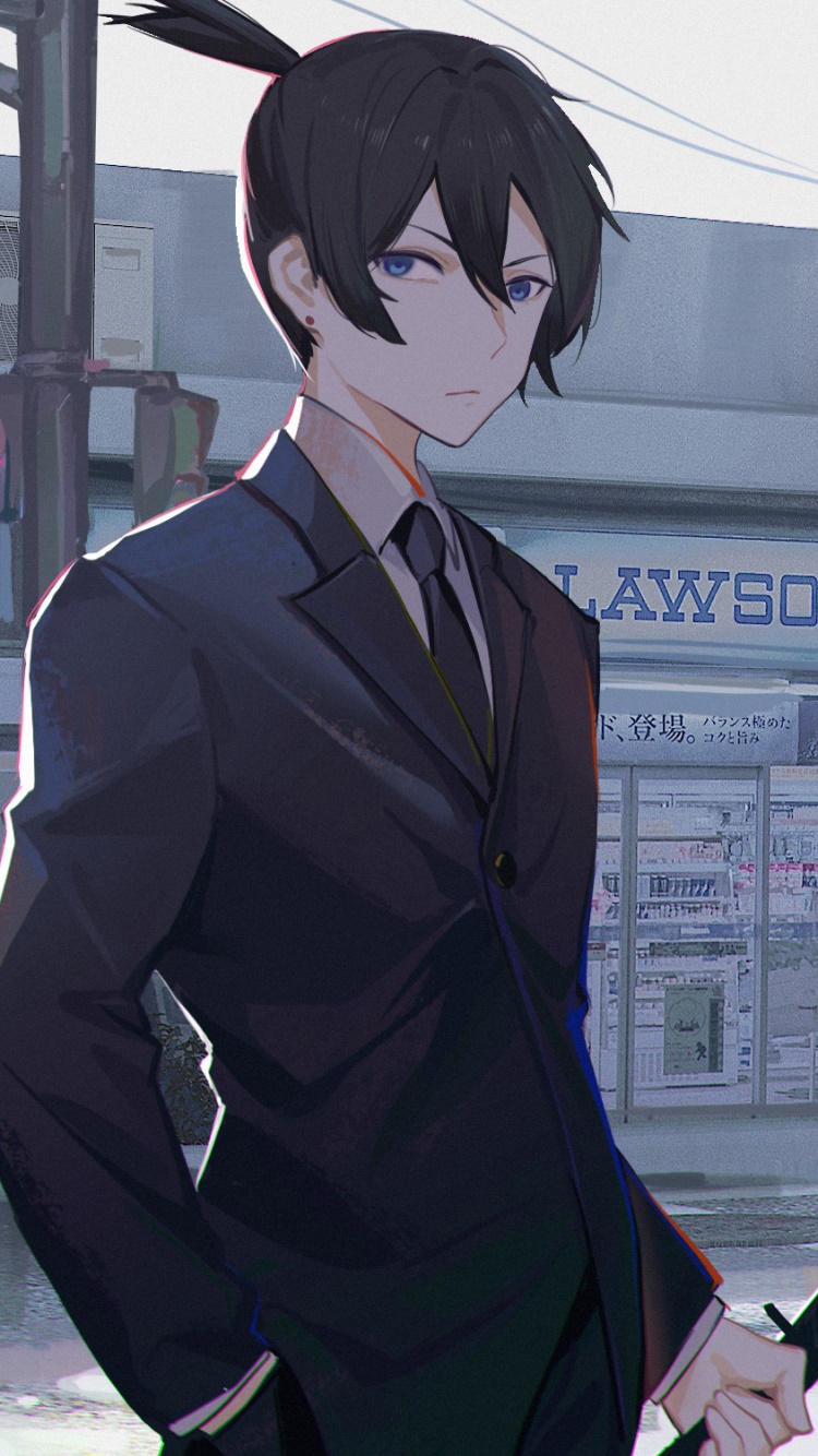Anime Chainsaw Man, Aki Hayakawa, 750x1334, Phone HD Wallpaper