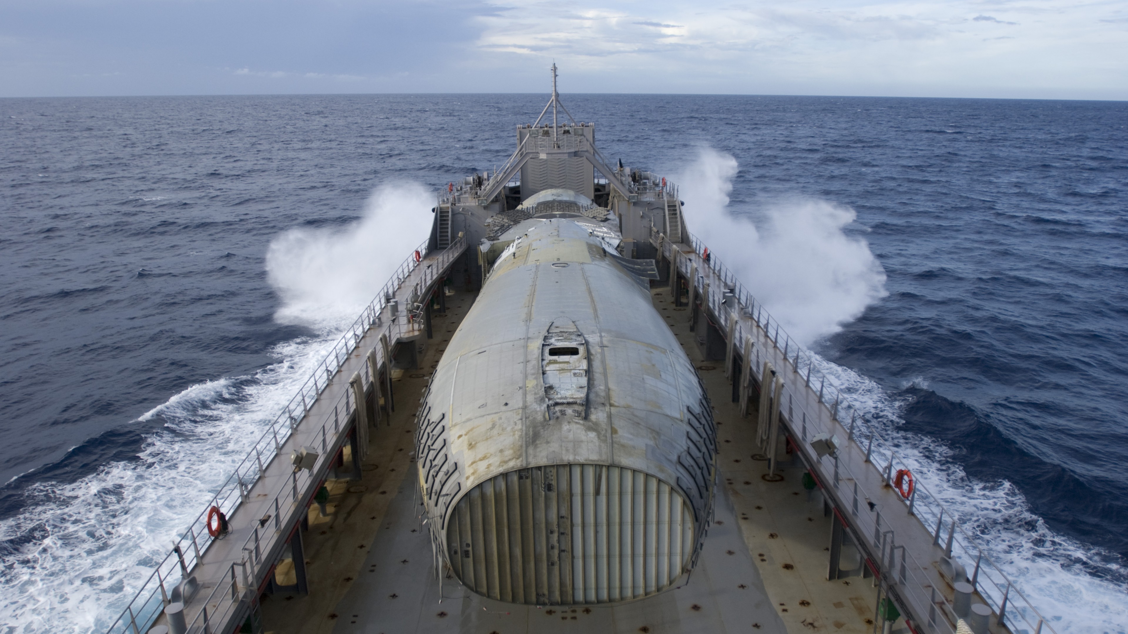 USAV, SSGT Robert T. Kuroda, LSV-7, logistics support vessel, U.S. Navy, warship, sea, HD Wallpaper