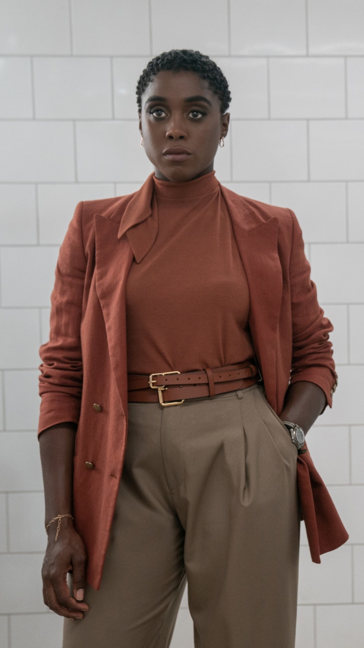 Movie No Time to Die, Nomi (No Time To Die), Lashana Lynch, 750x1334, Phone HD Wallpaper